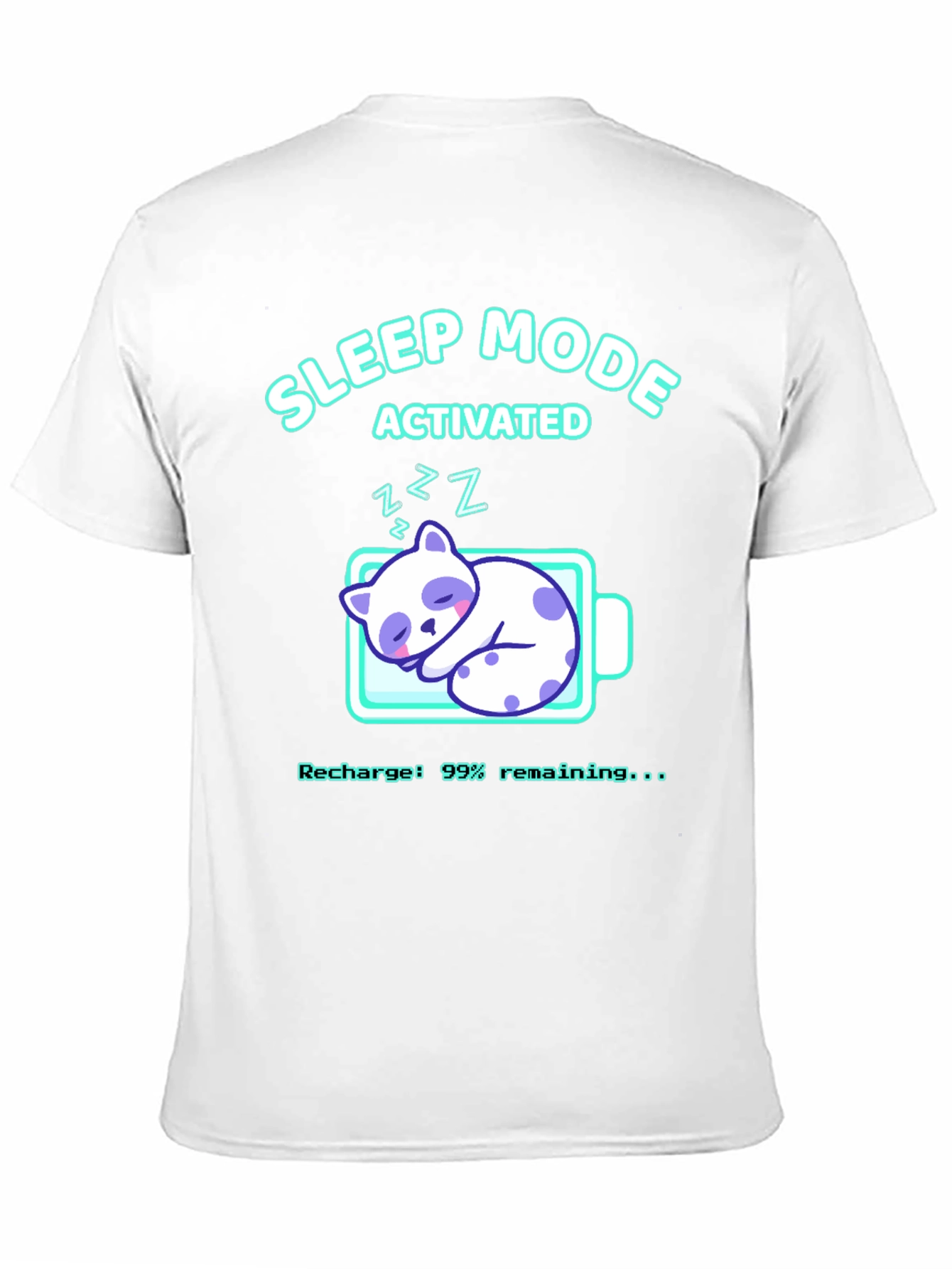 Sleep Mode Activated Graphic T-Shirt
