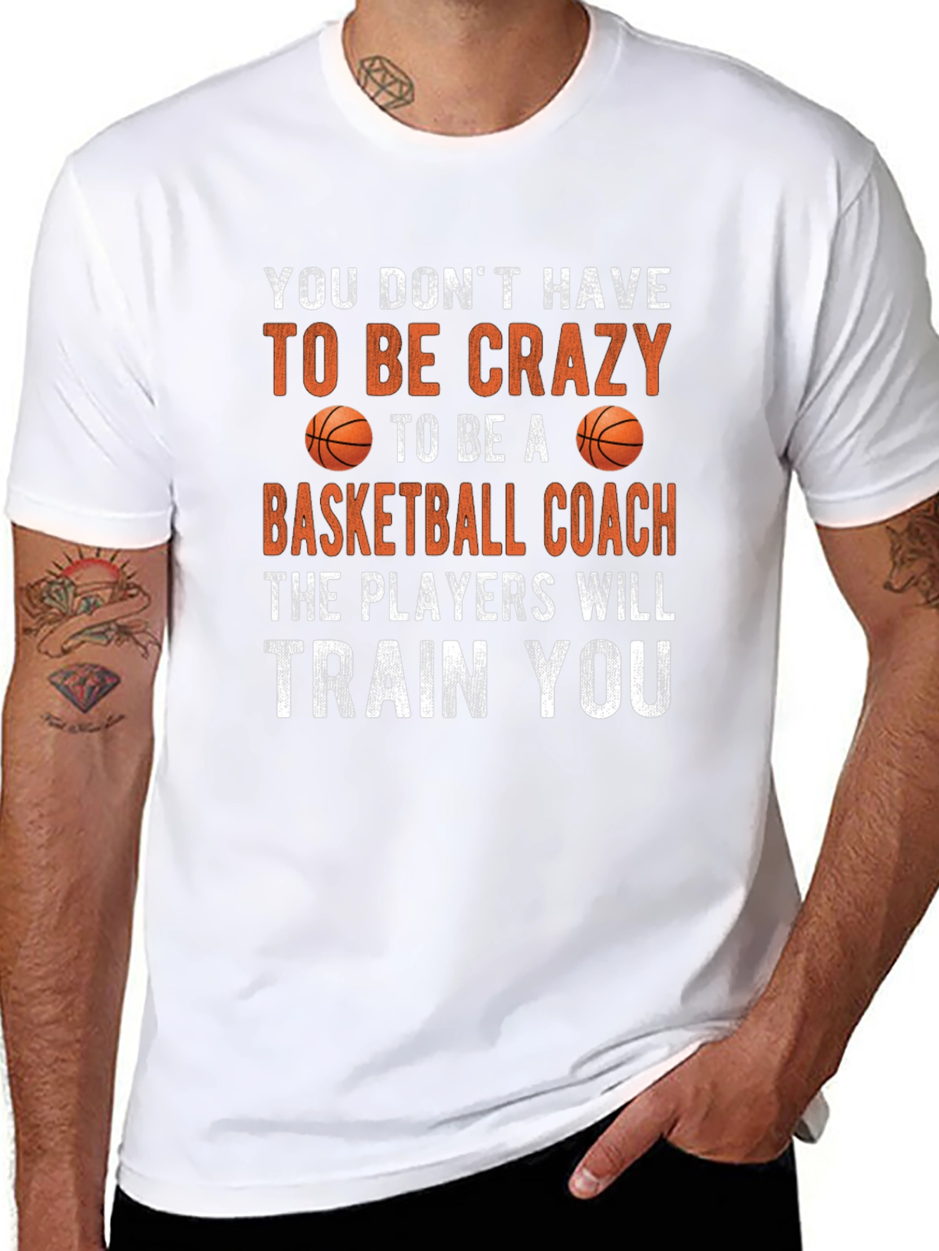 Crazy Basketball Coach T-Shirt