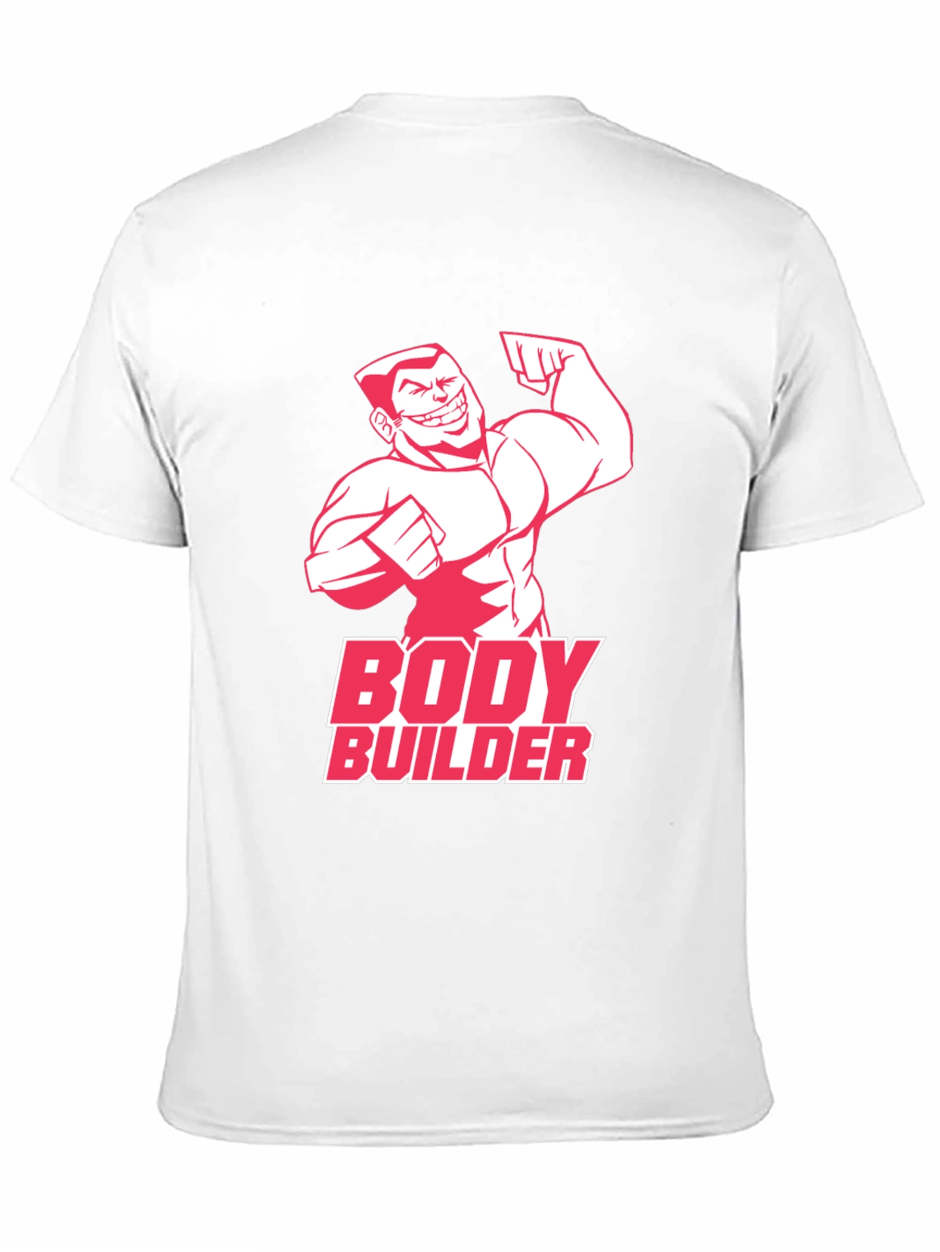 Bodybuilder Graphic Tee - Mens Black T-Shirt