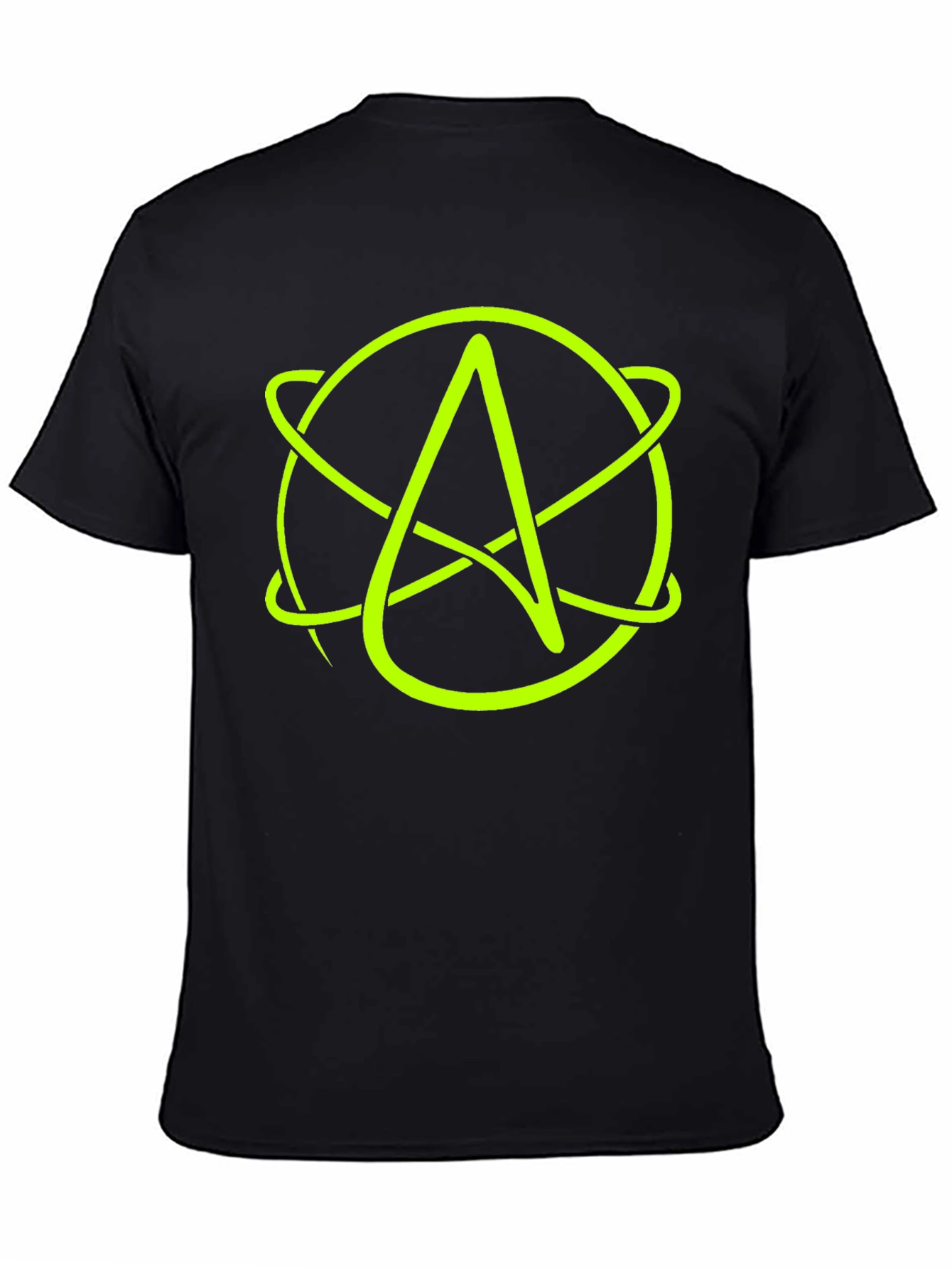 Atheist Symbol T-Shirt - Black