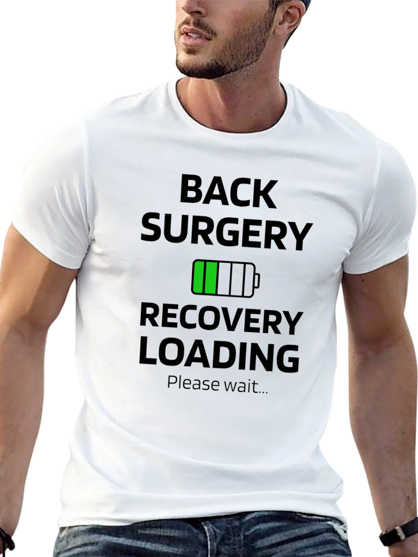 Back Surgery Recovery Loading T-Shirt
