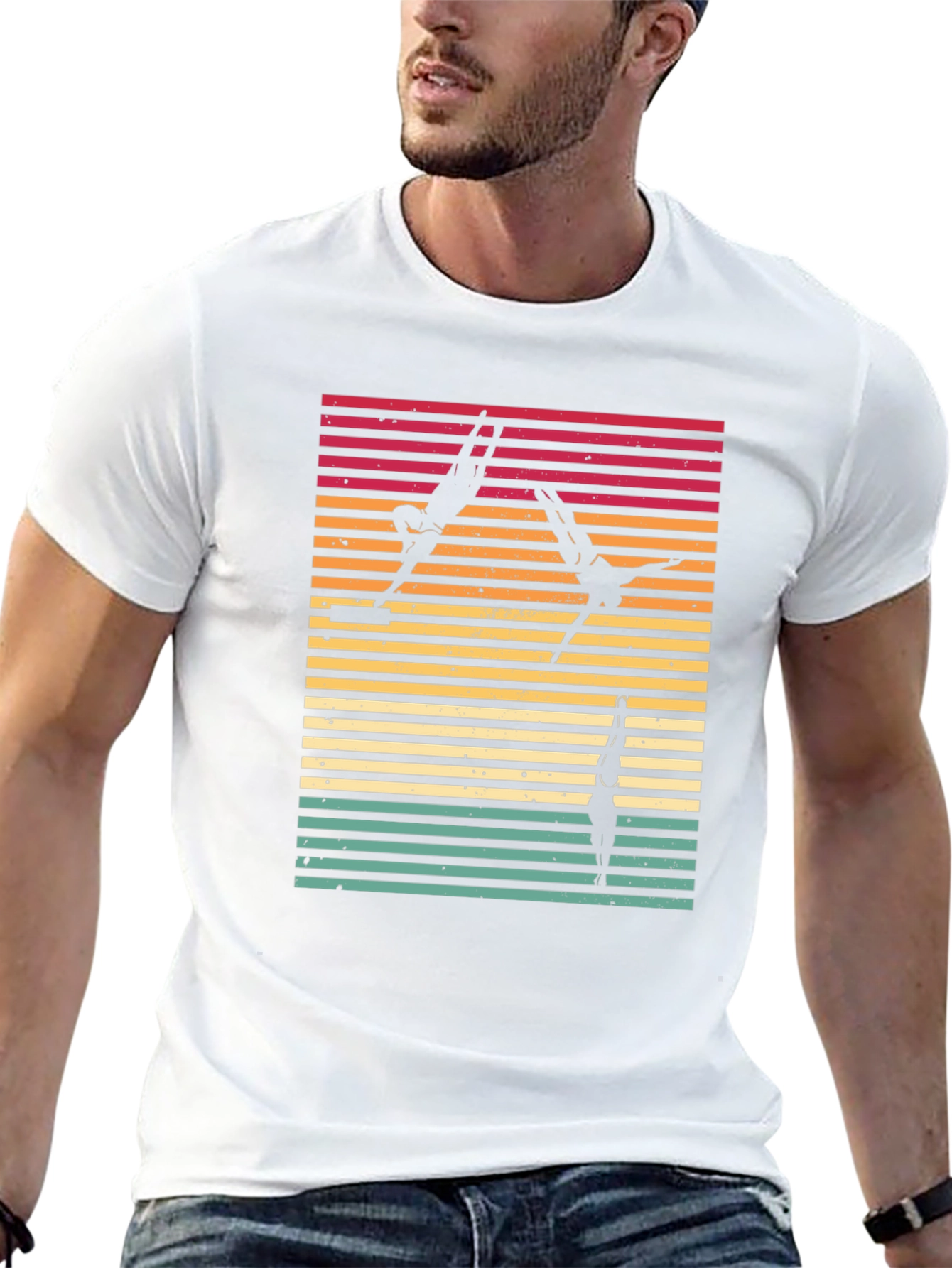 Retro Diving T-Shirt - Black