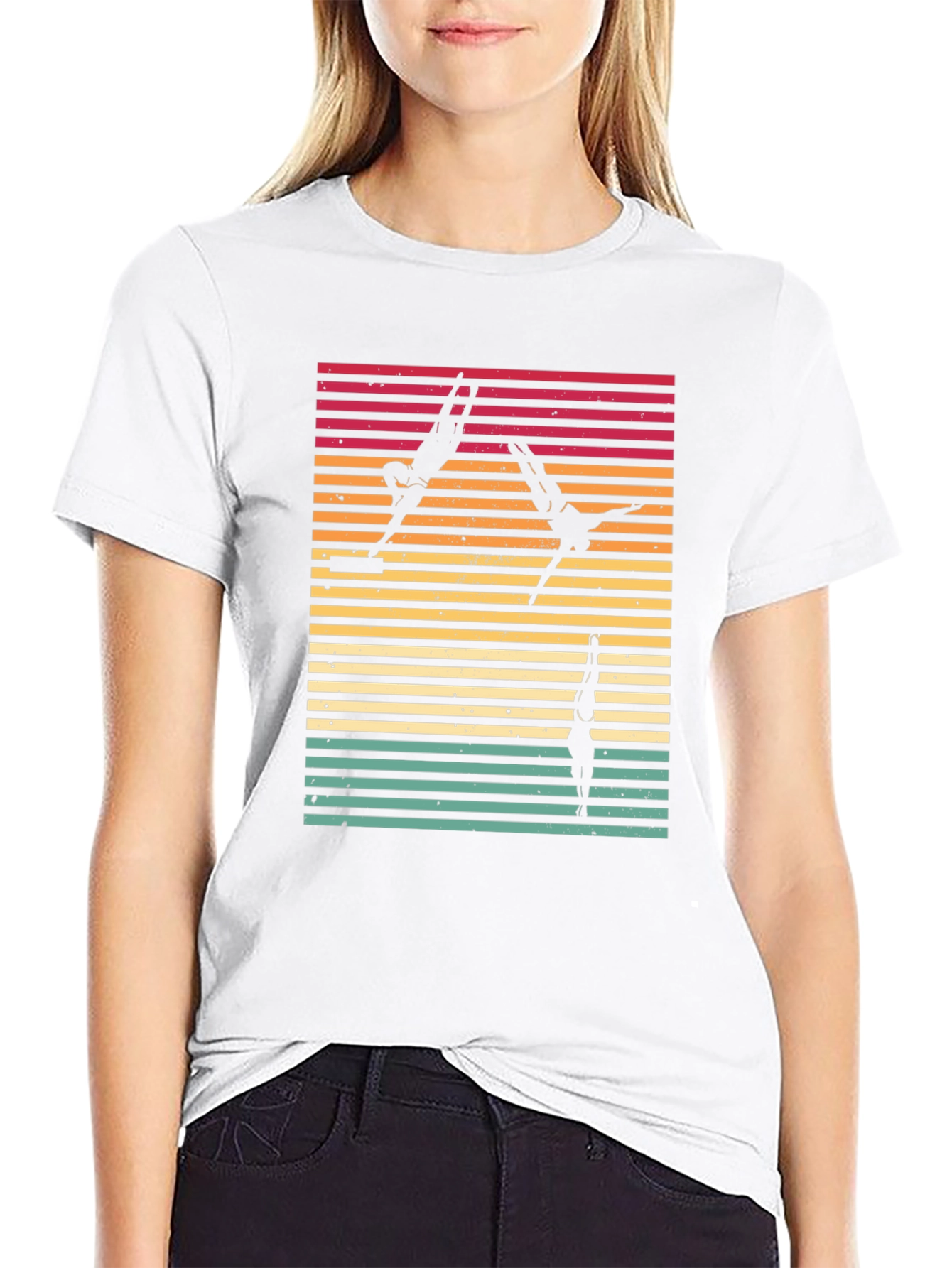 Retro Diving T-Shirt - Black