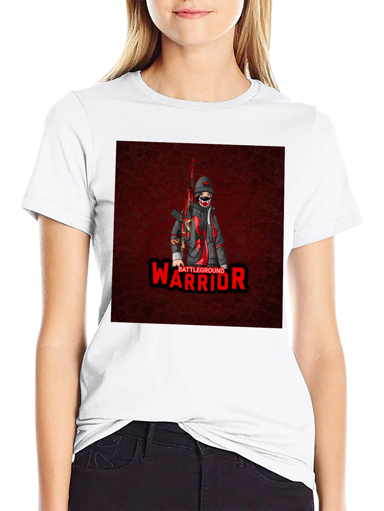 Battleground Warrior Graphic T-Shirt