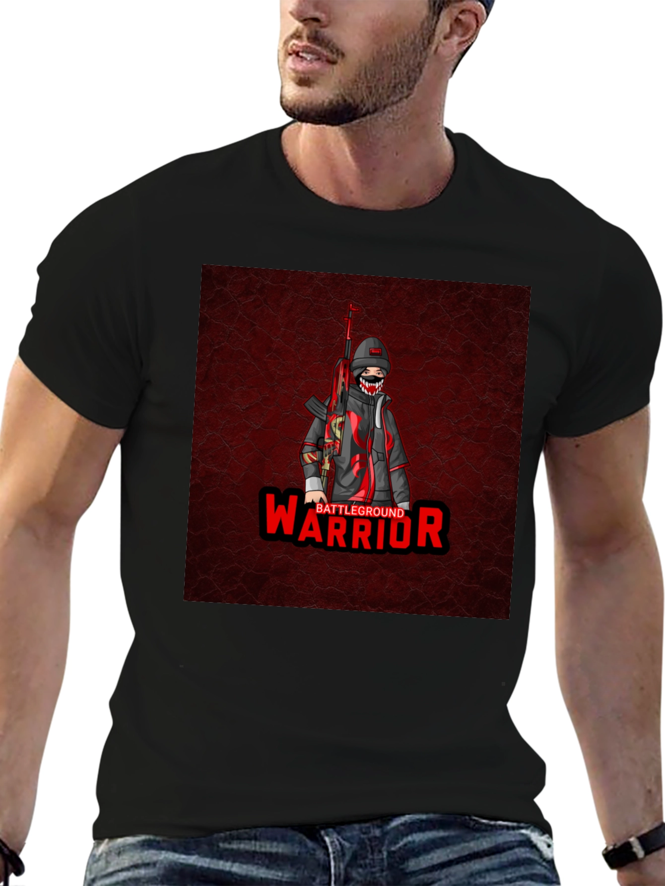 Battleground Warrior Graphic T-Shirt