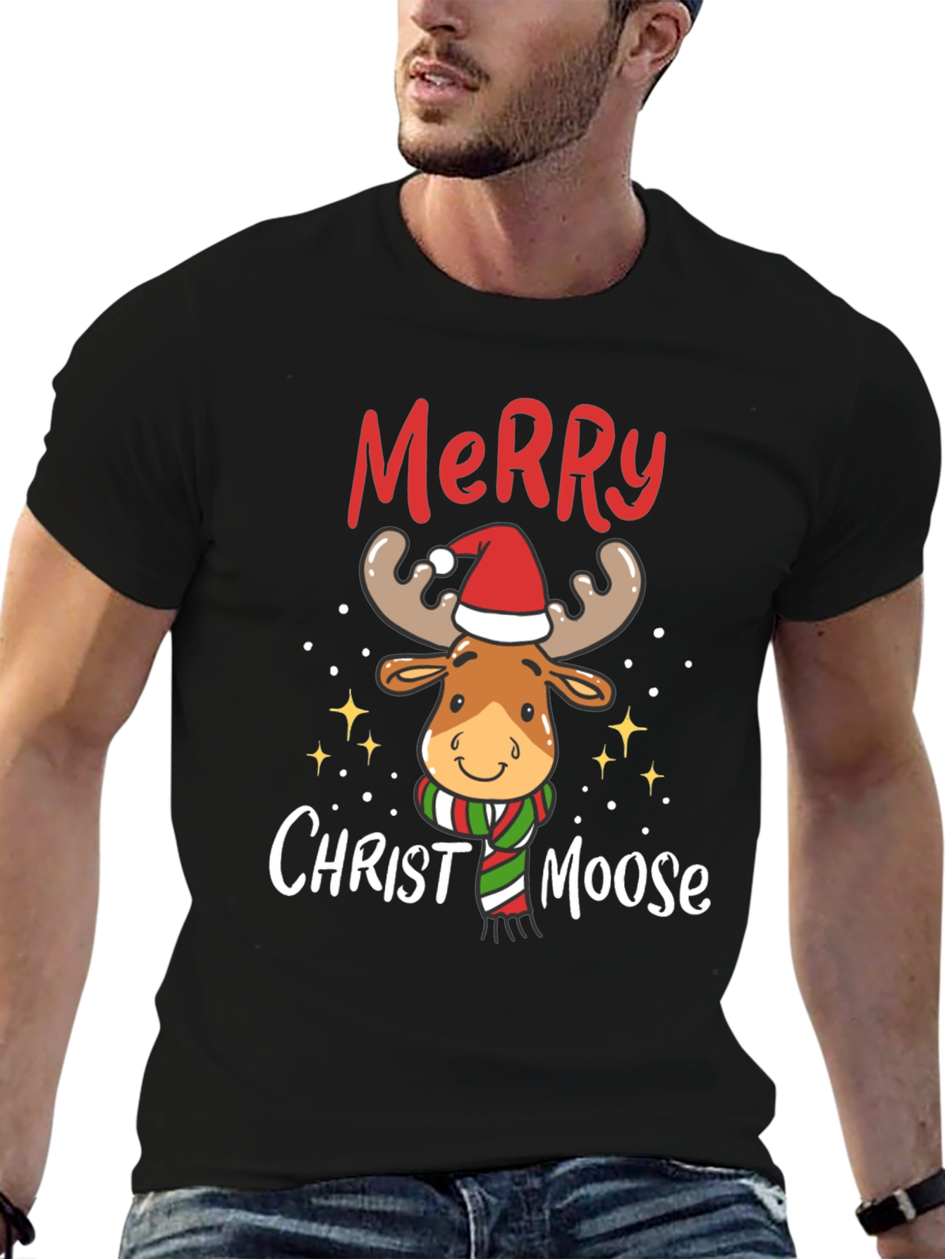 Merry ChristMoose Christmas T-Shirt
