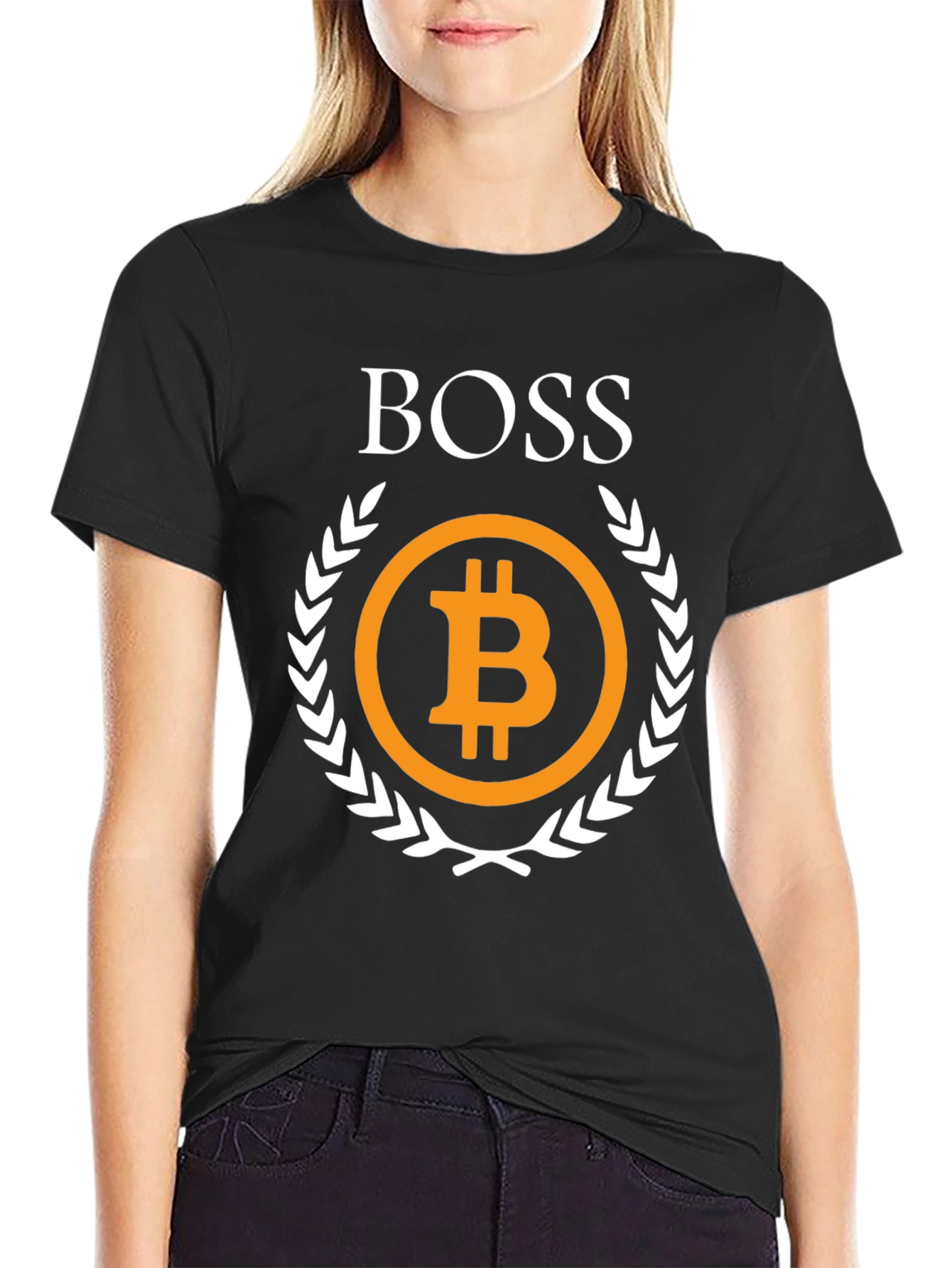 Bitcoin Boss T-Shirt - Crypto Currency Investor Tee