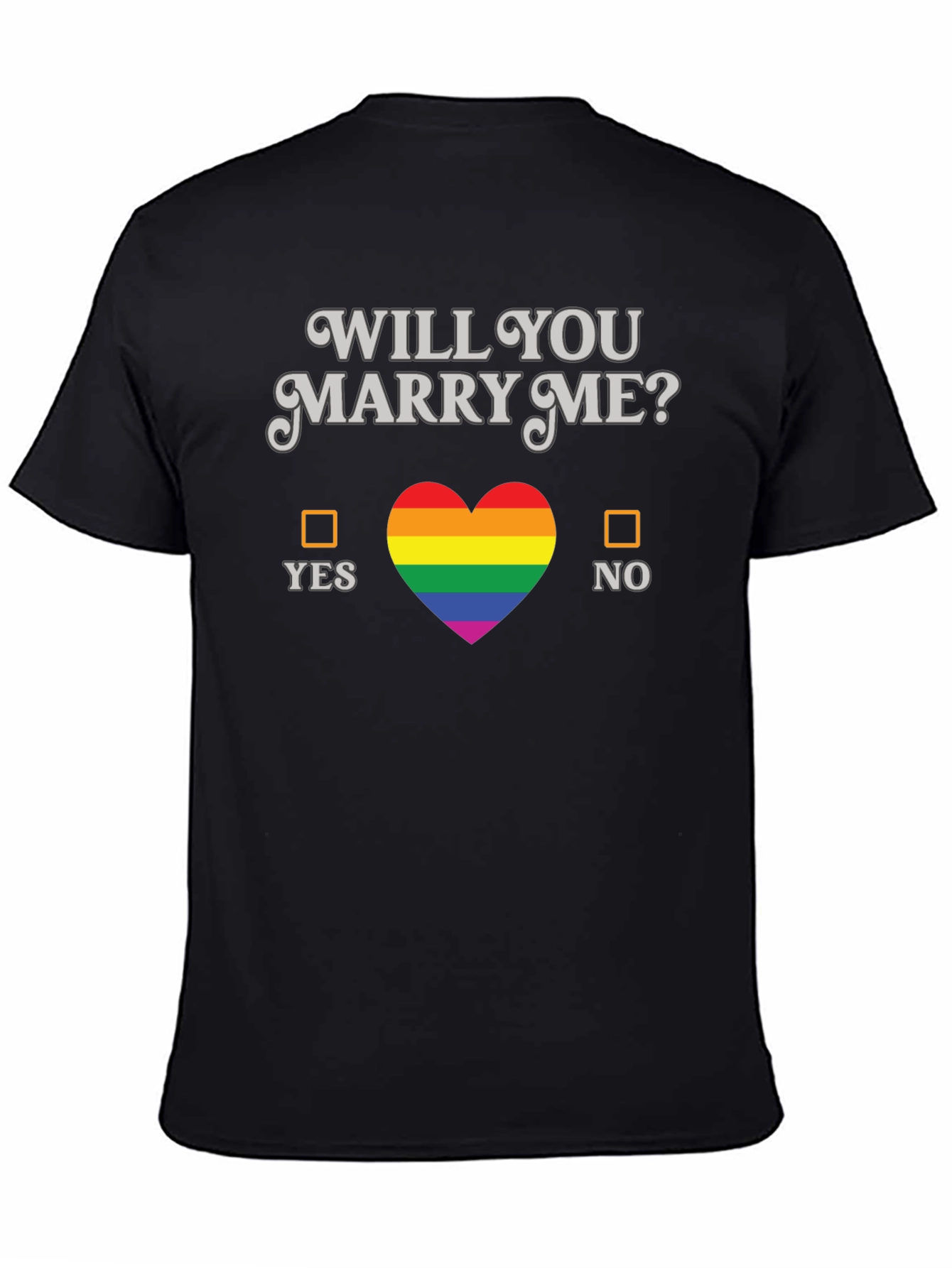 Will You Marry Me? LGBTQ+ Proposal T-Shirt