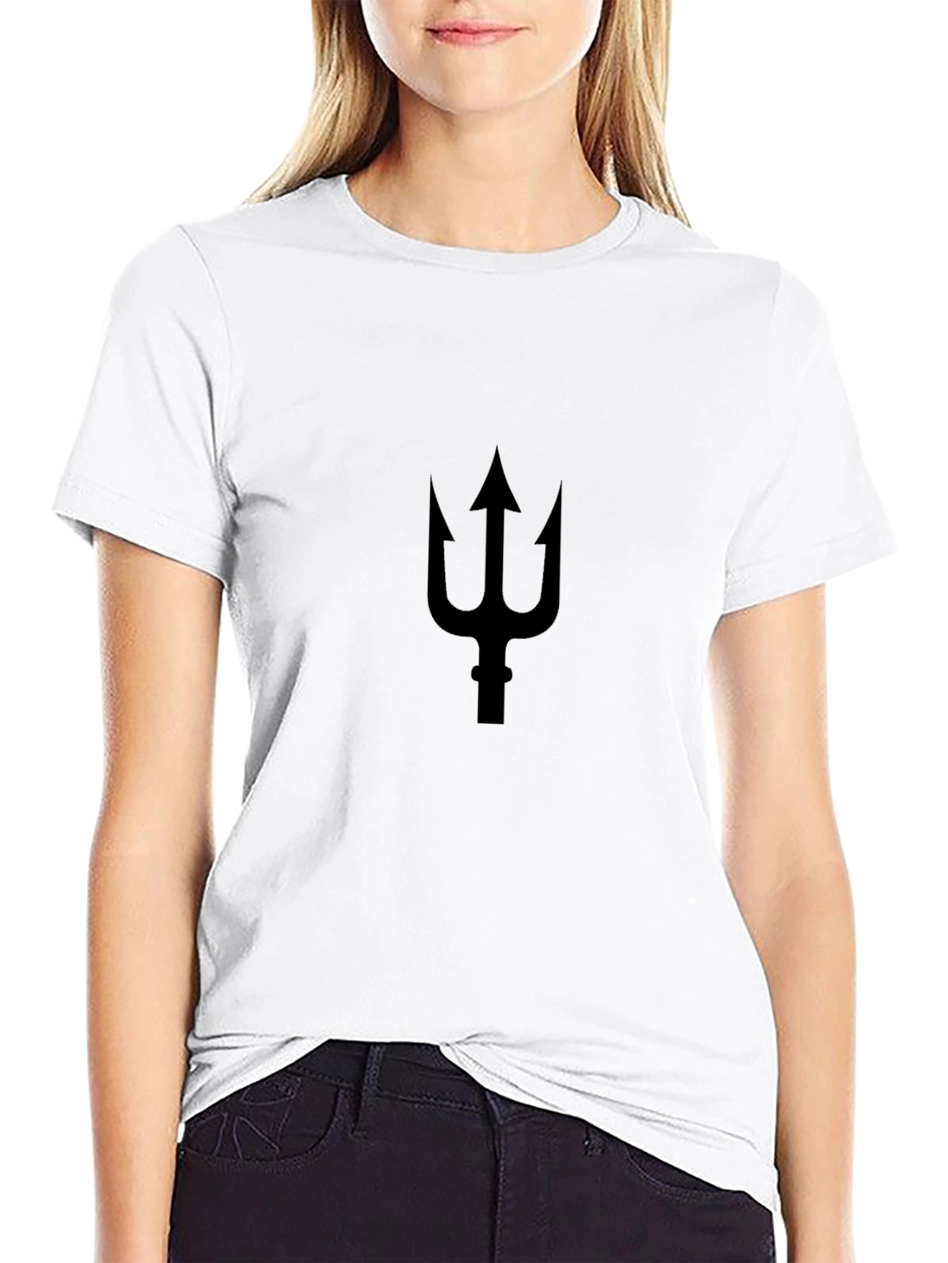 Trident Graphic Black T-Shirt