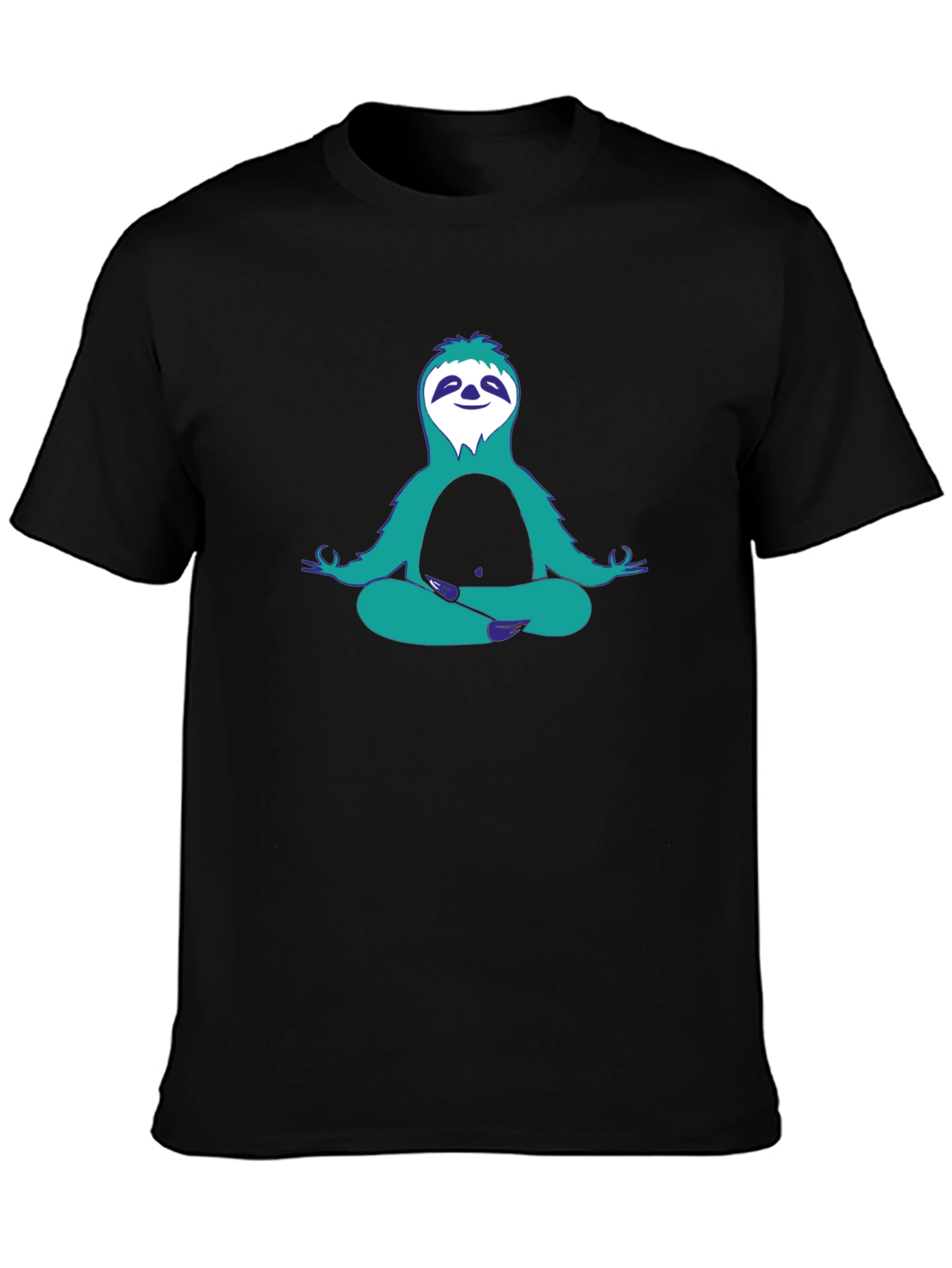Meditating Sloth Graphic Tee