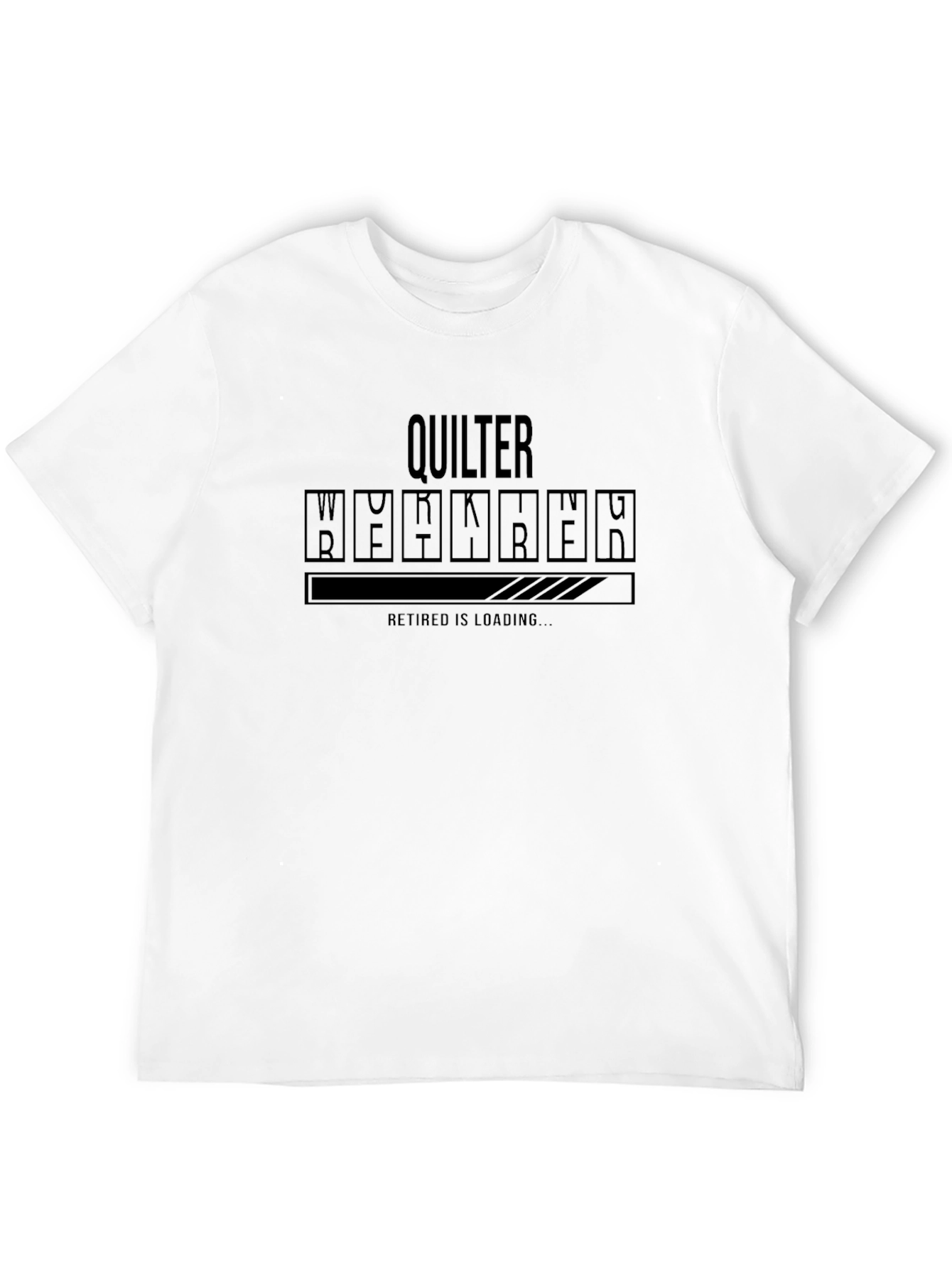 Quilter Retired Loading T-Shirt