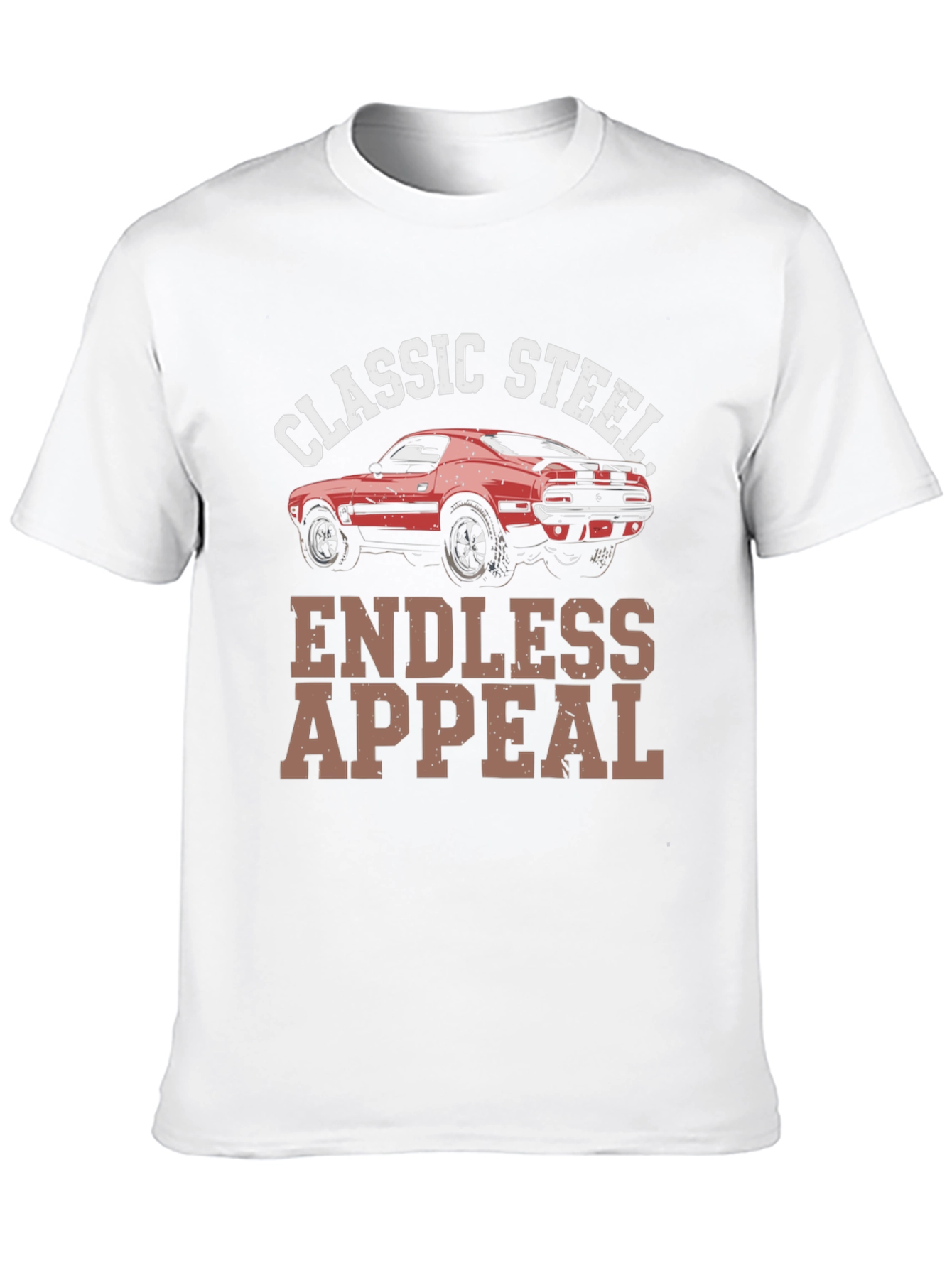 Classic Steel Endless Appeal Car Graphic T-Shirt