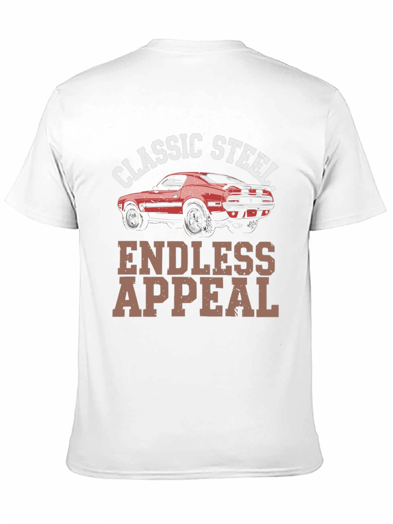 Classic Steel Endless Appeal Car Graphic T-Shirt