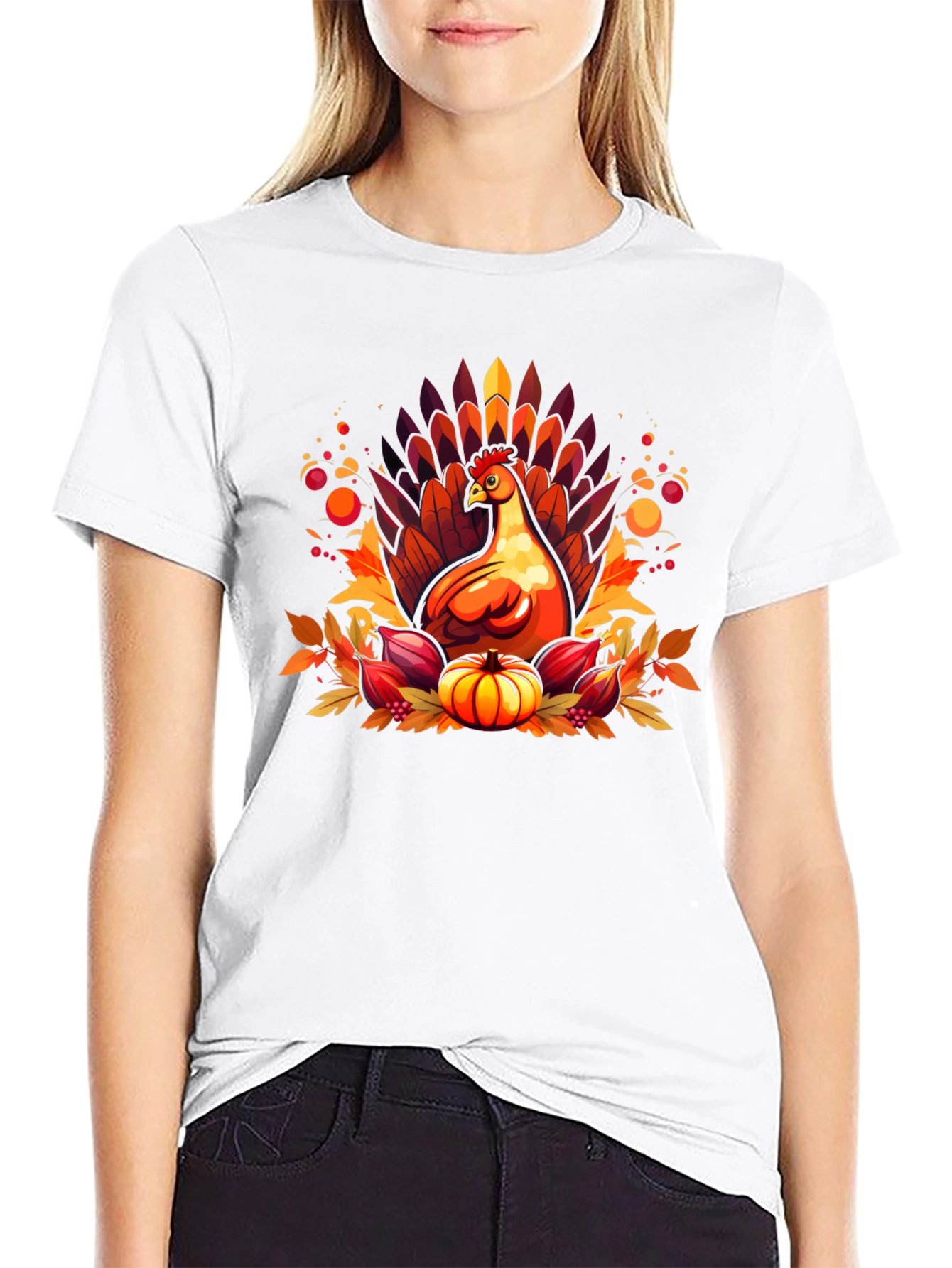 Thanksgiving Turkey Graphic Tee