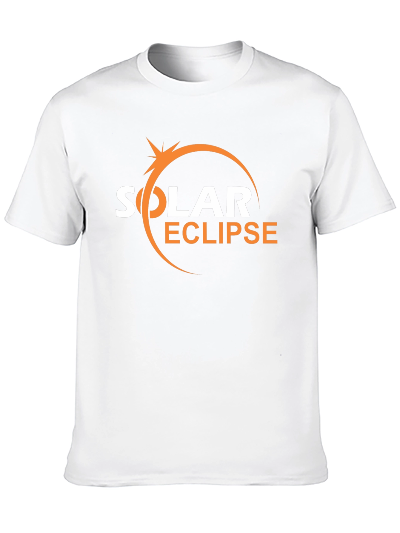 Solar Eclipse Graphic T-Shirt - Trendy Black Tee