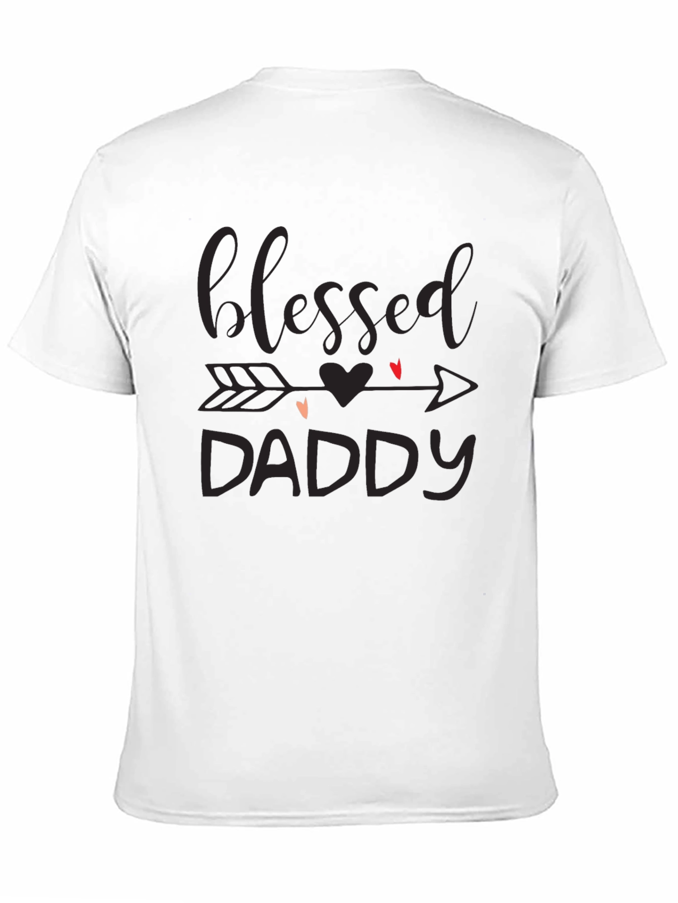 Blessed Daddy Graphic Tee - Black T-Shirt