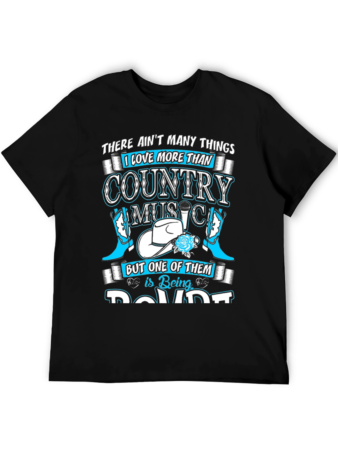 Country Music Lover Graphic T-Shirt