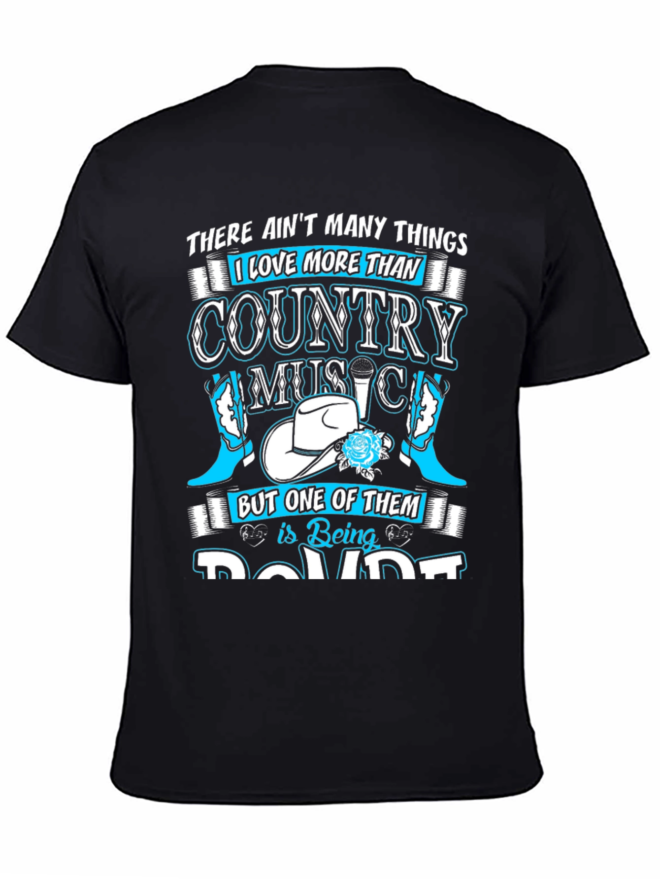Country Music Lover Graphic T-Shirt