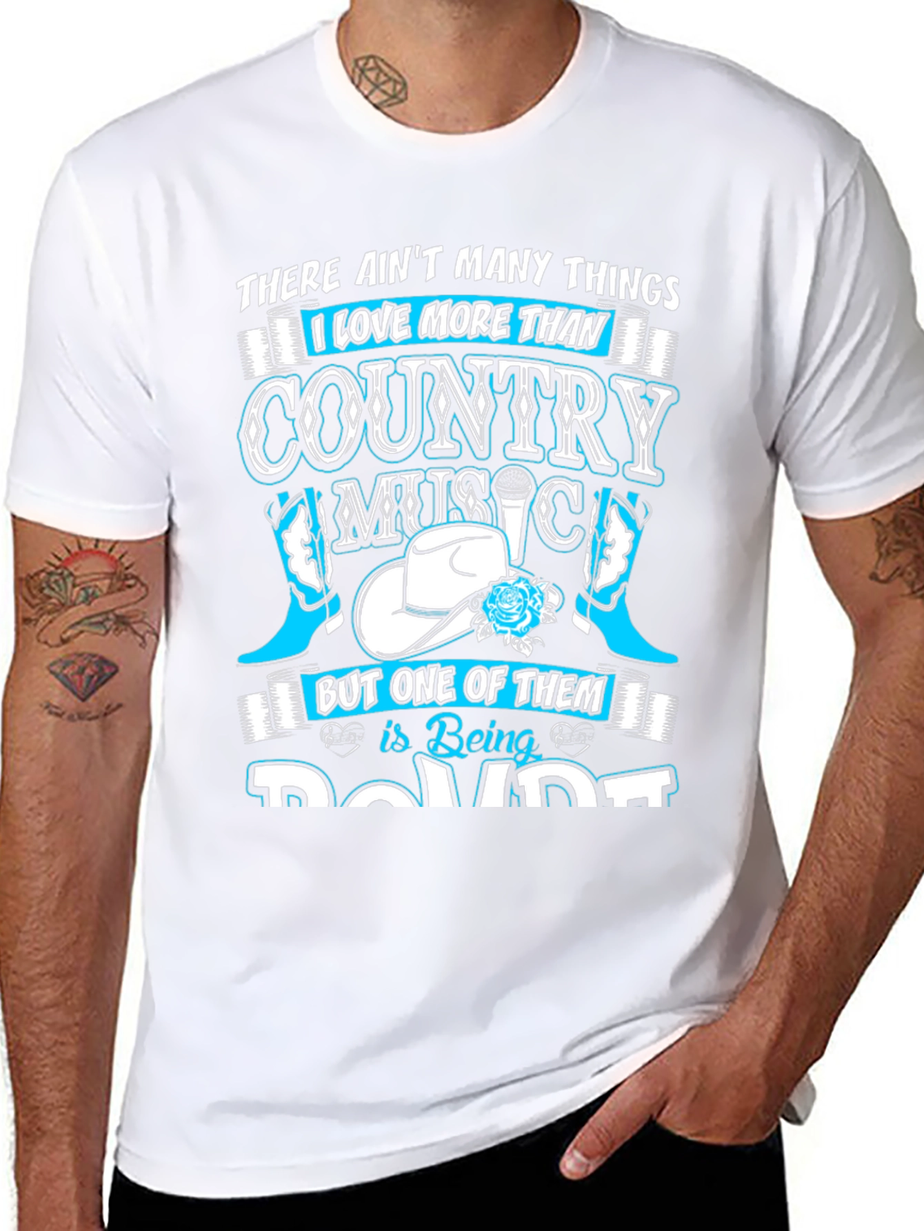 Country Music Lover Graphic T-Shirt