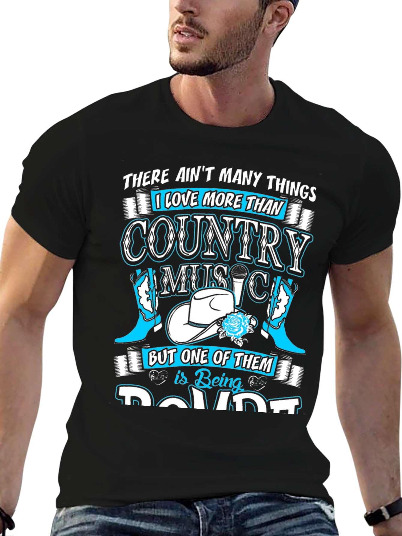 Country Music Lover Graphic T-Shirt