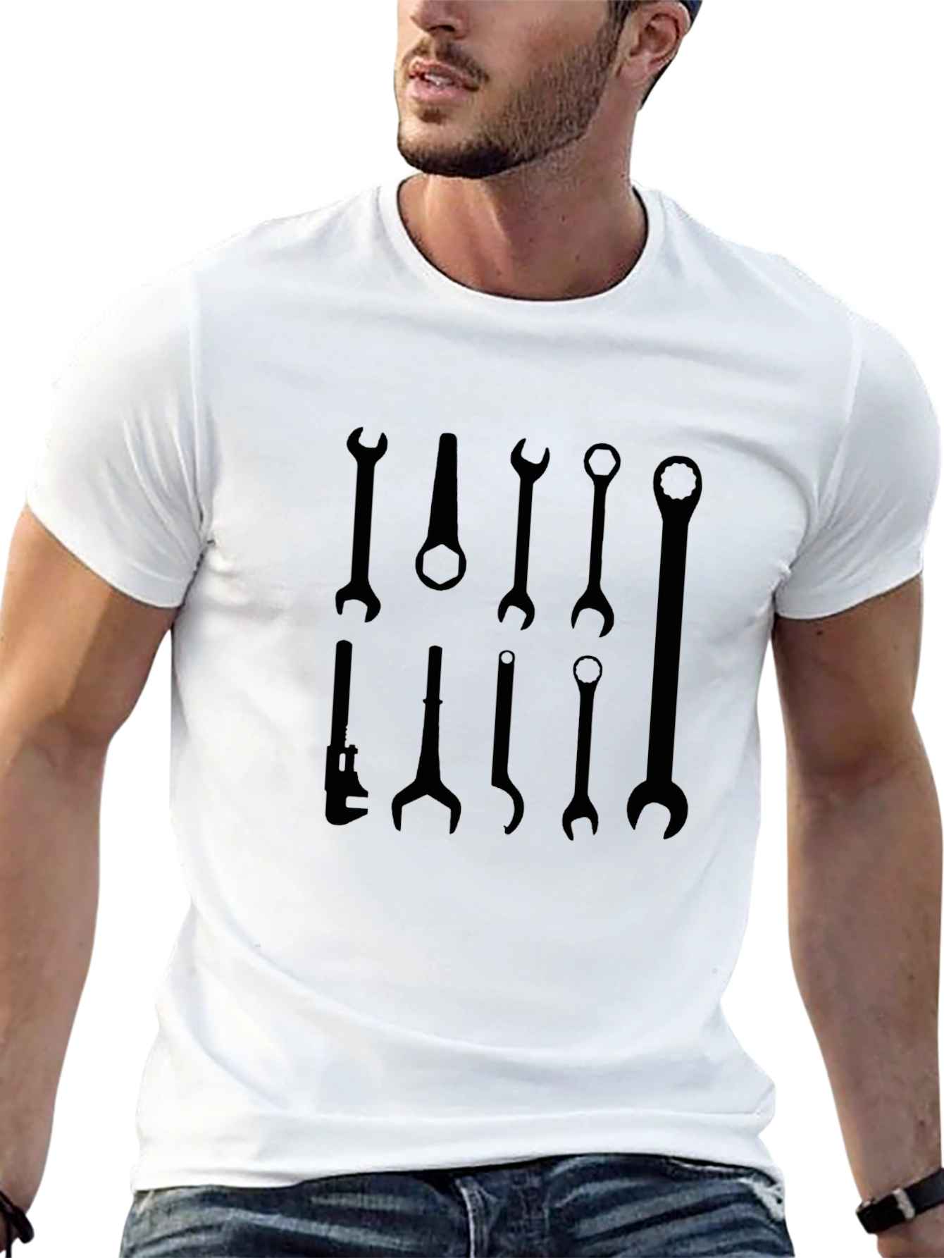 Wrench Tool T-Shirt - Mechanic Gift