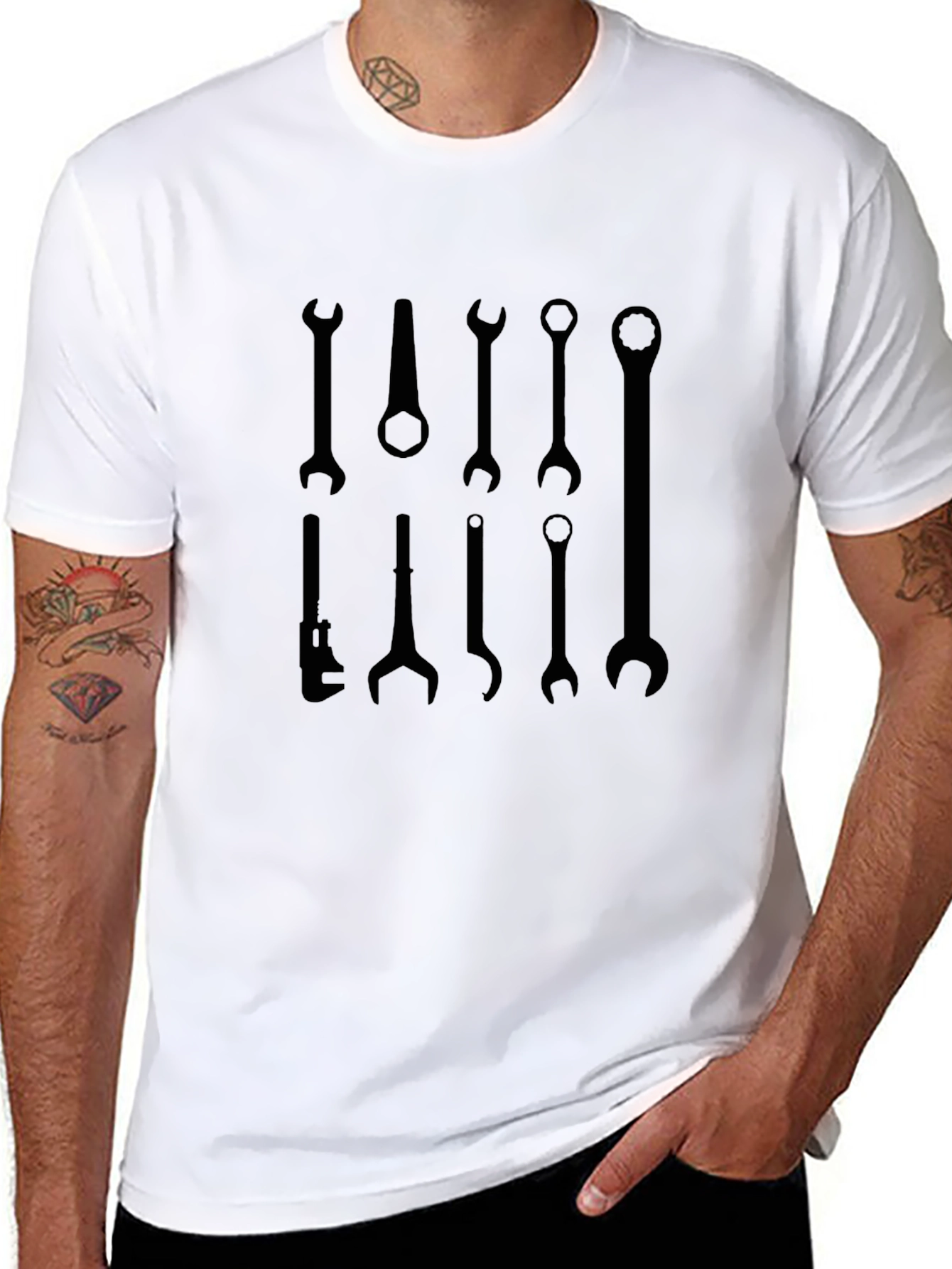 Wrench Tool T-Shirt - Mechanic Gift