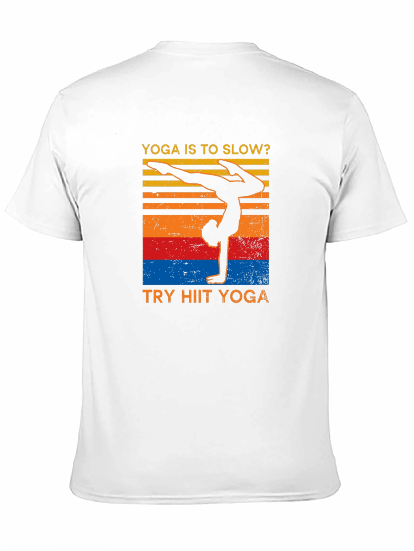 Yoga HIIT T-Shirt - Black Graphic Tee