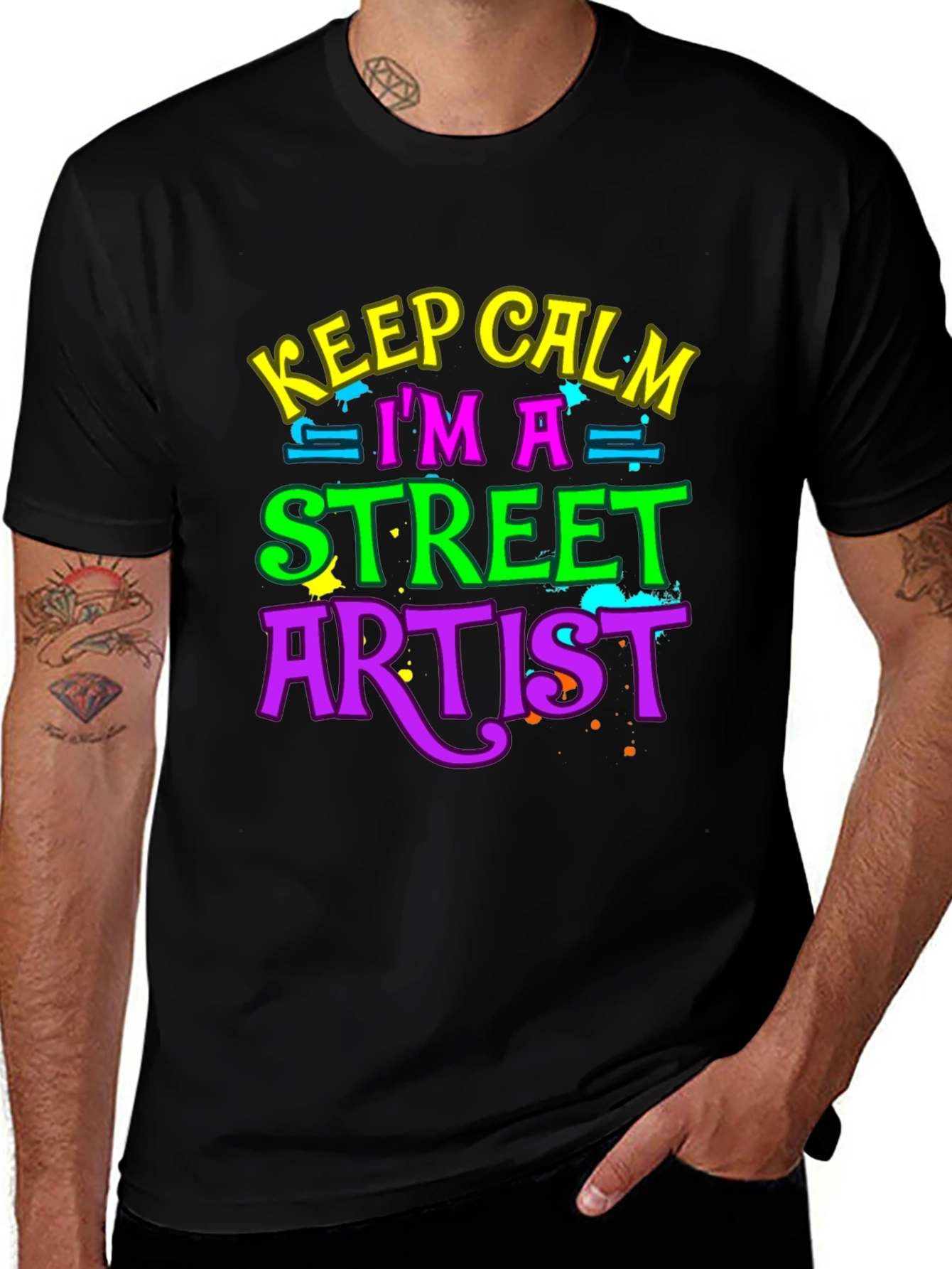 Keep Calm Im a Street Artist T-Shirt