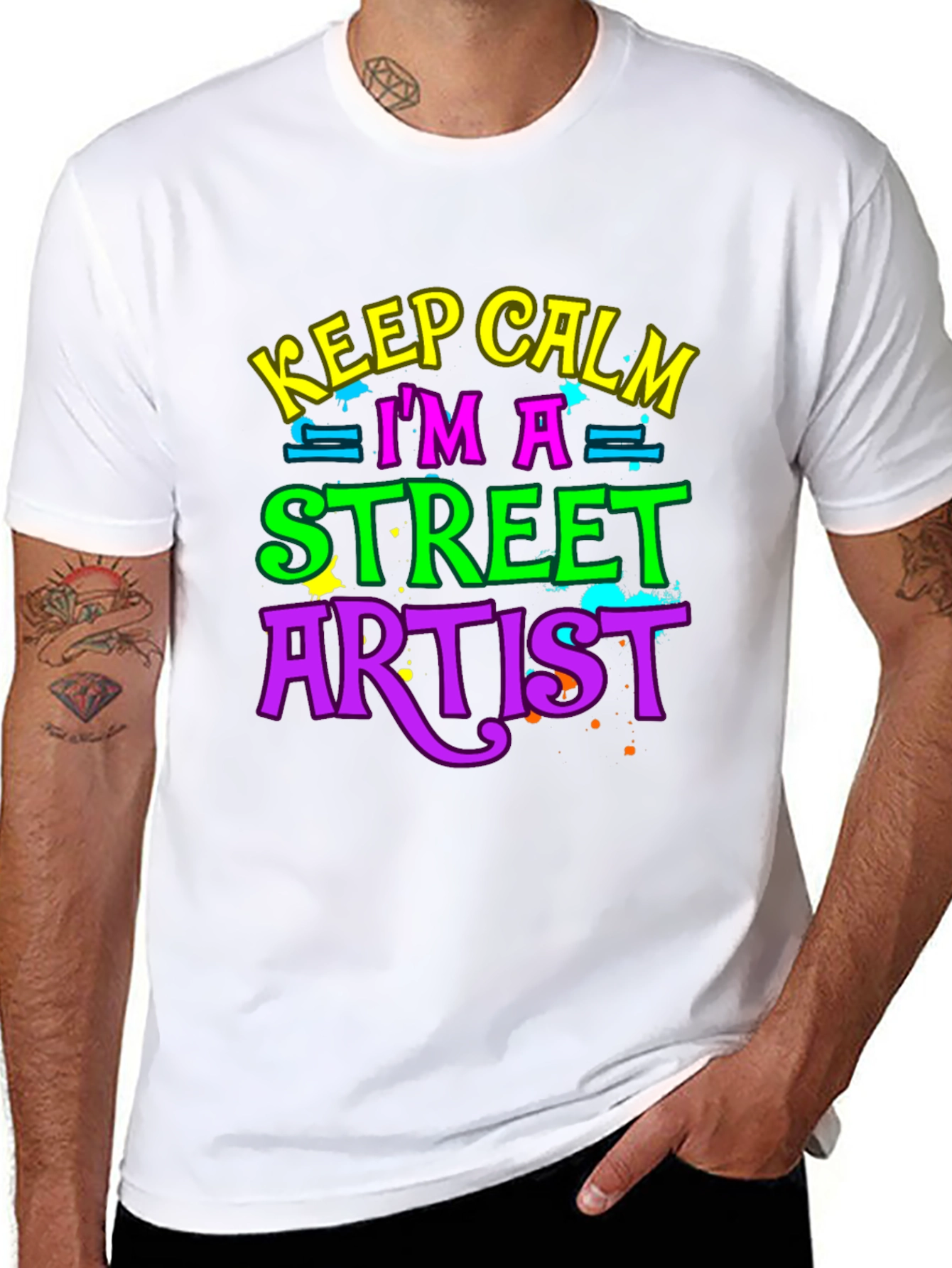 Keep Calm Im a Street Artist T-Shirt