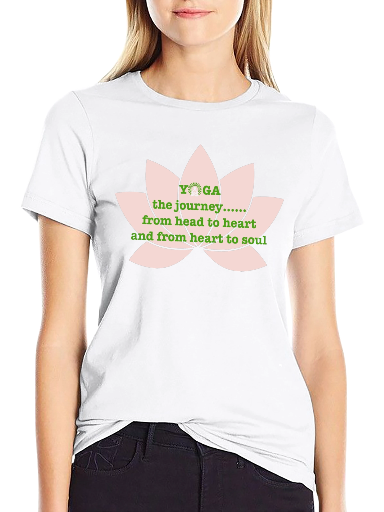 Yoga Journey Lotus Flower T-Shirt