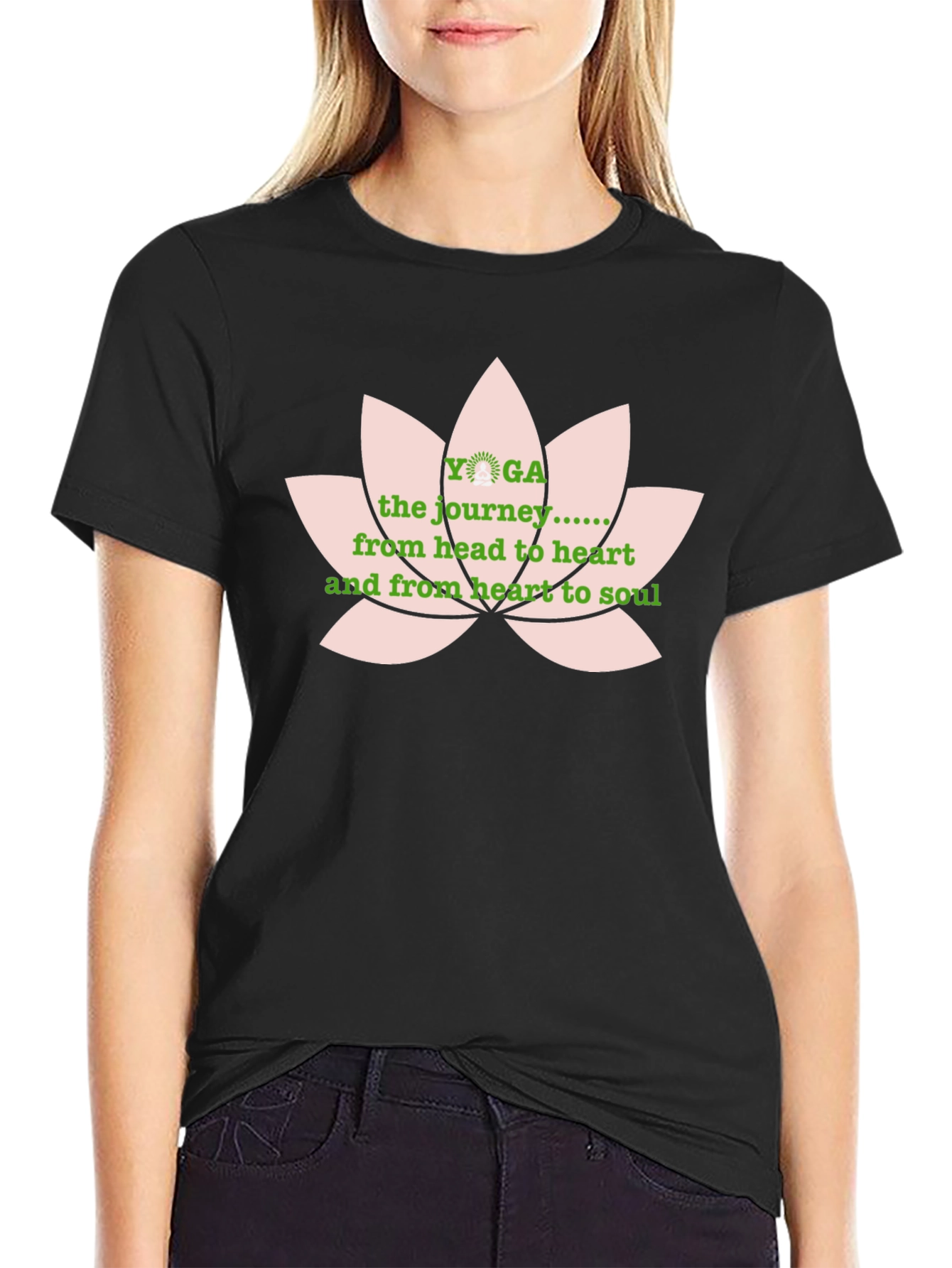 Yoga Journey Lotus Flower T-Shirt