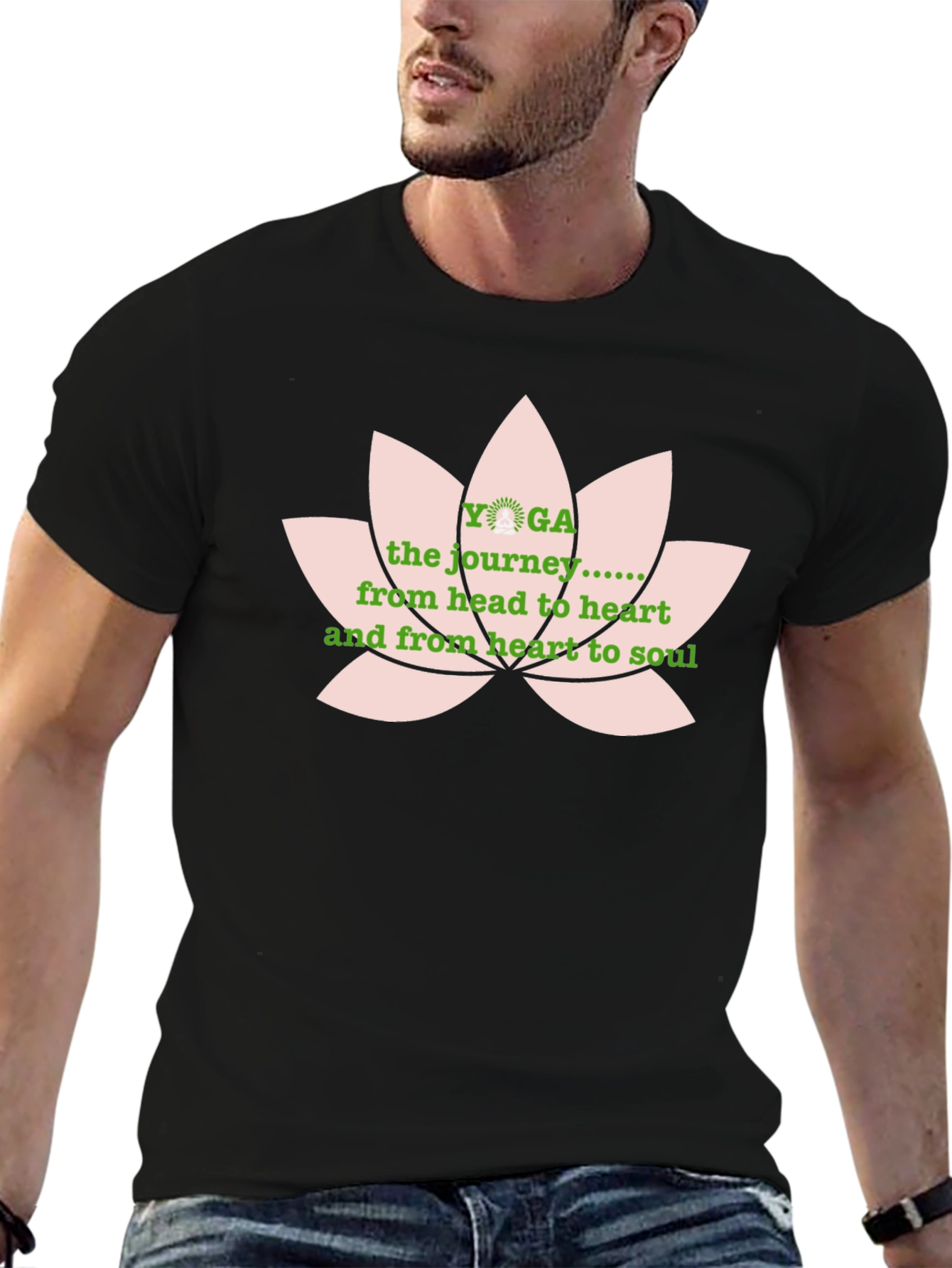 Yoga Journey Lotus Flower T-Shirt