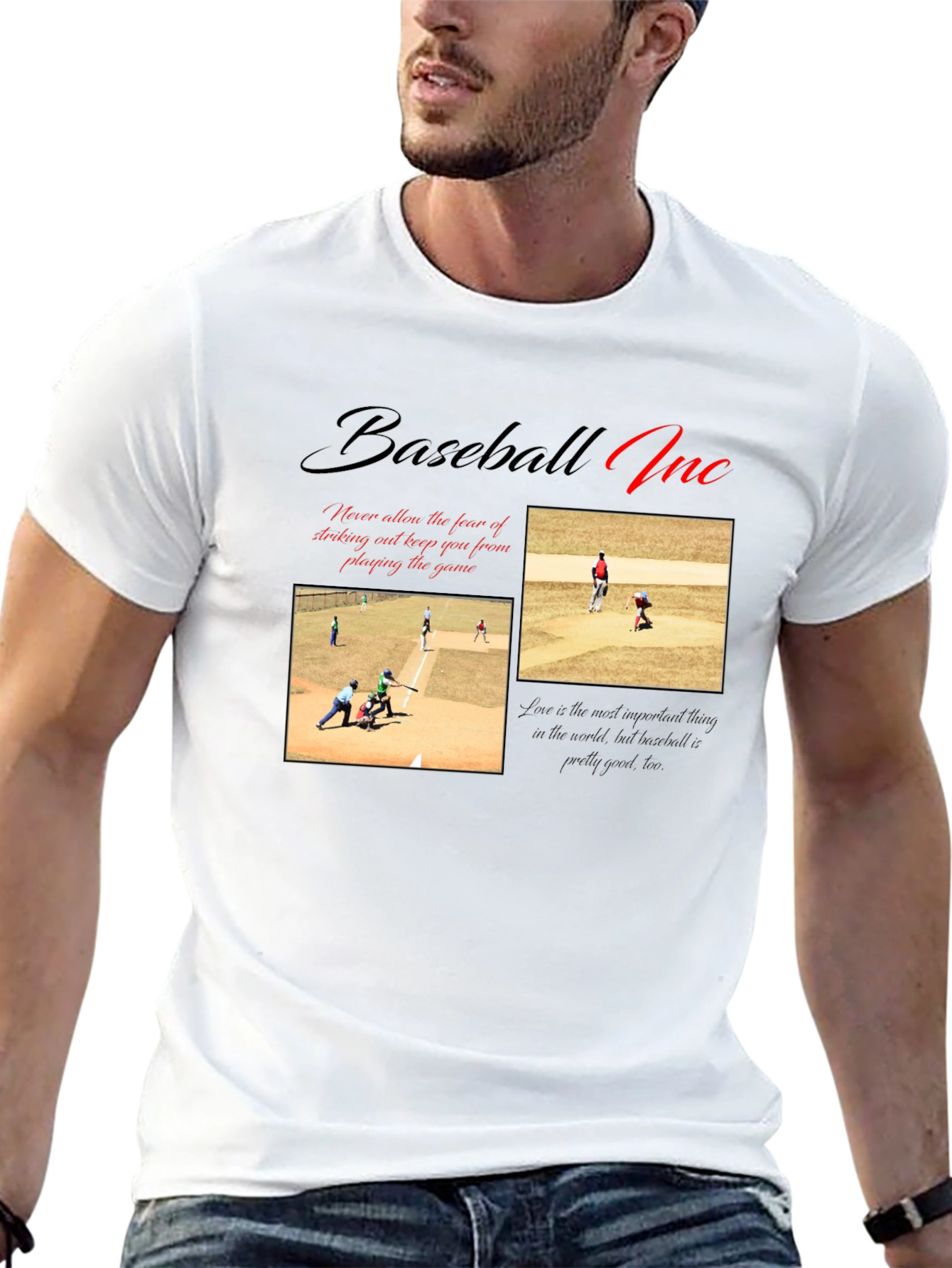 Baseball Inc. Graphic Print T-Shirt