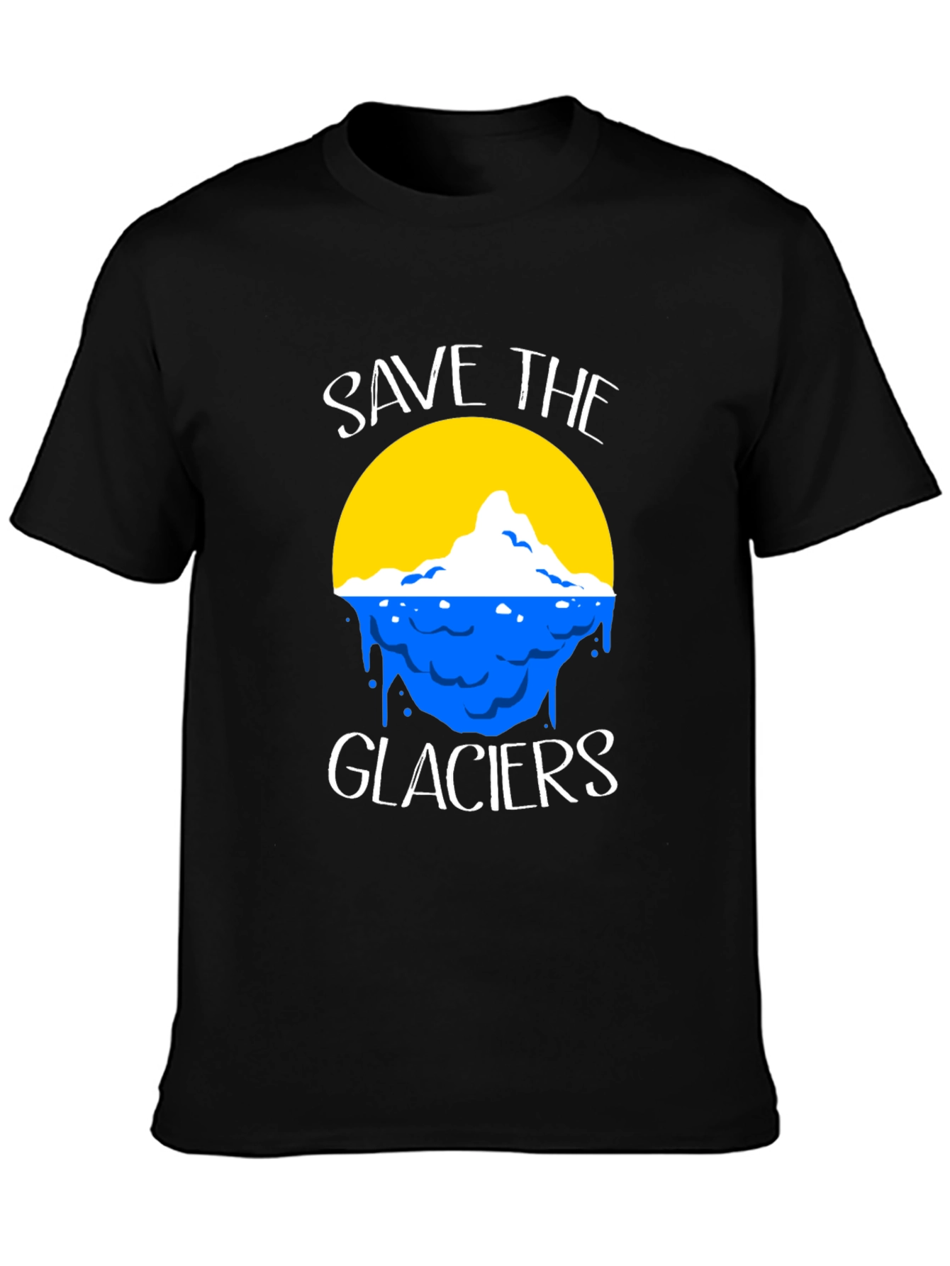 Save the Glaciers Graphic Tee - Environmental Awareness T-Shirt