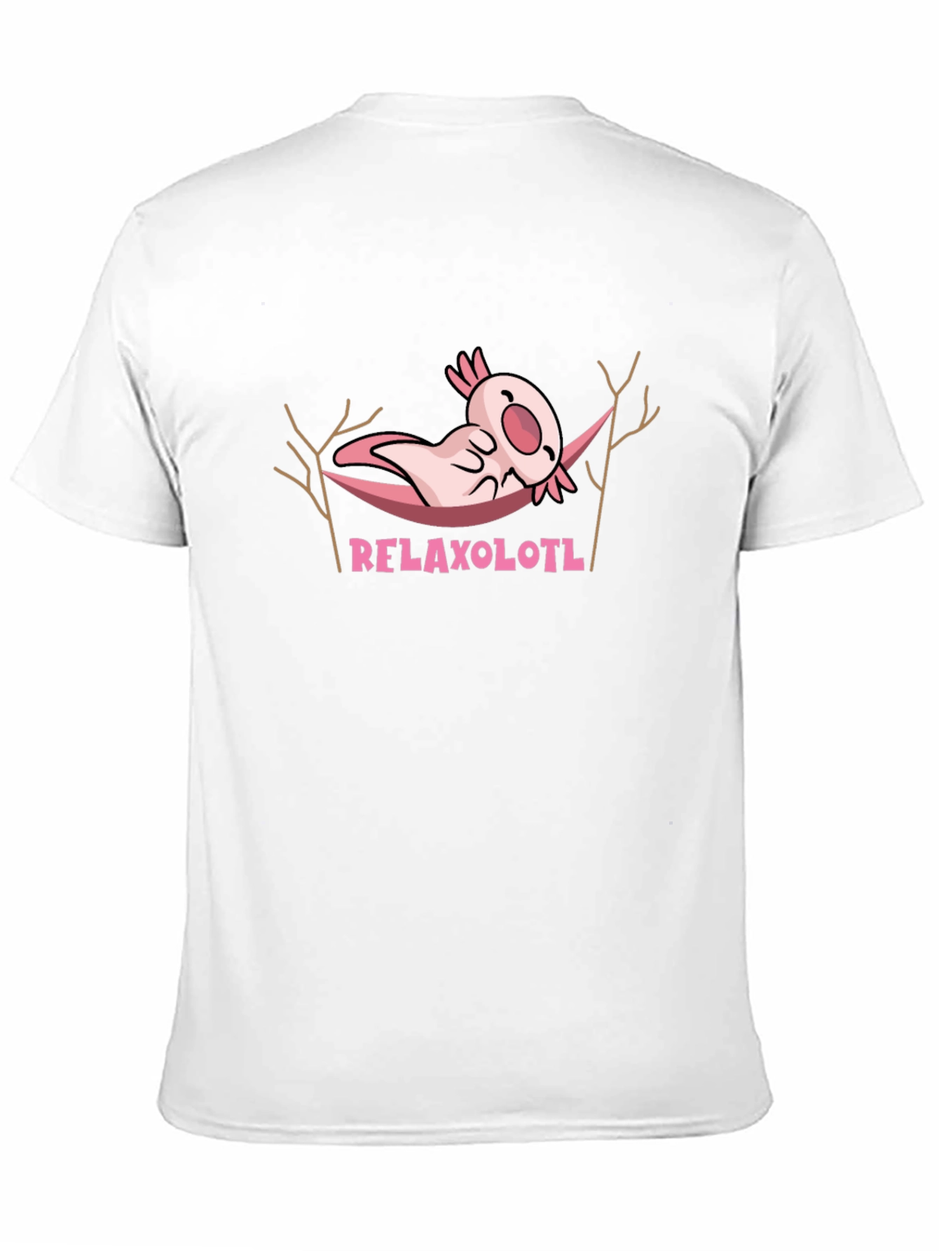 Relaxolotl T-Shirt - Funny Axolotl Hammock Tee