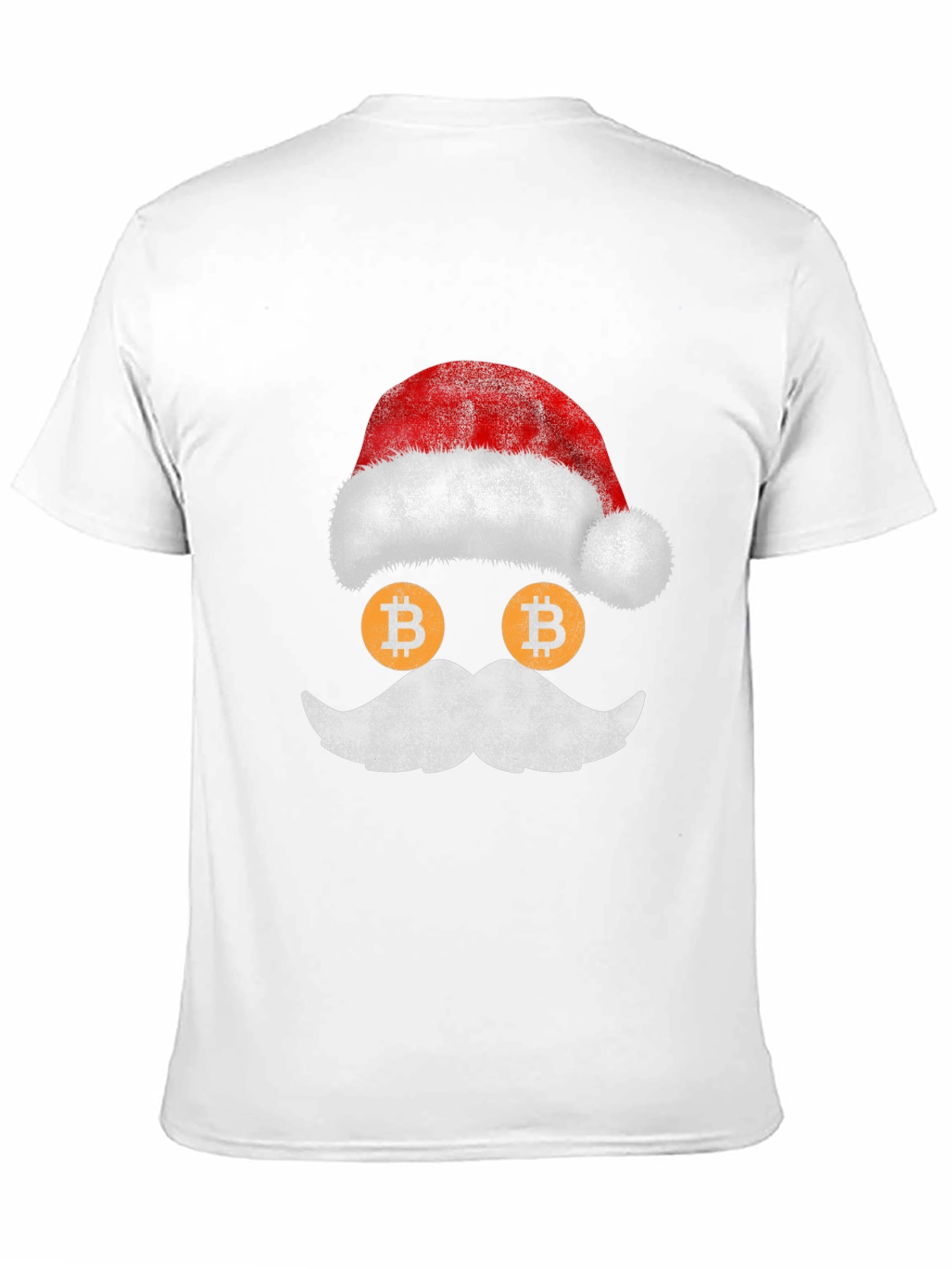 Bitcoin Santa T-Shirt - Crypto Holiday Gift