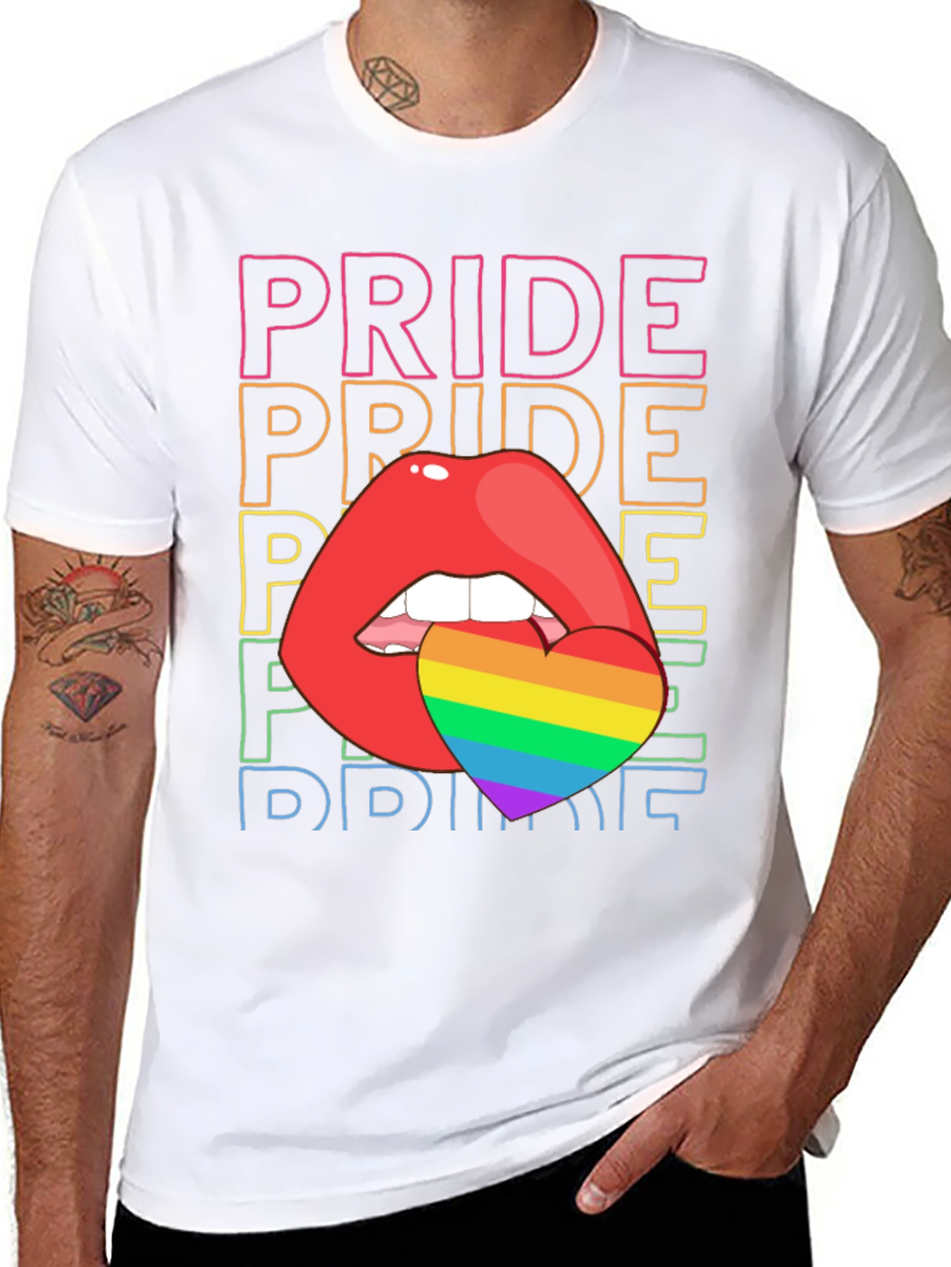 Pride Lips Graphic Tee