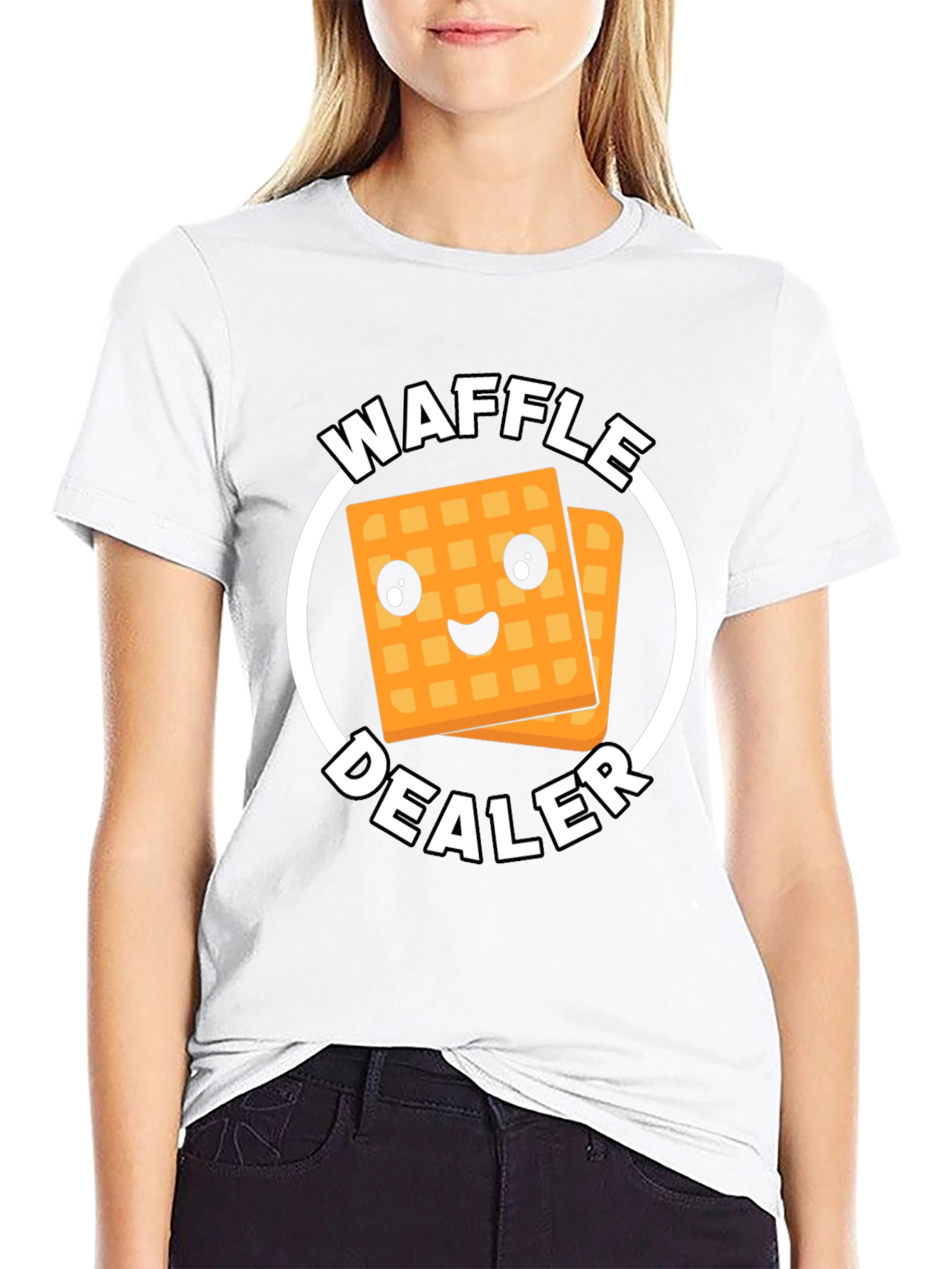 Waffle Dealer T-Shirt - Funny Foodie Tee