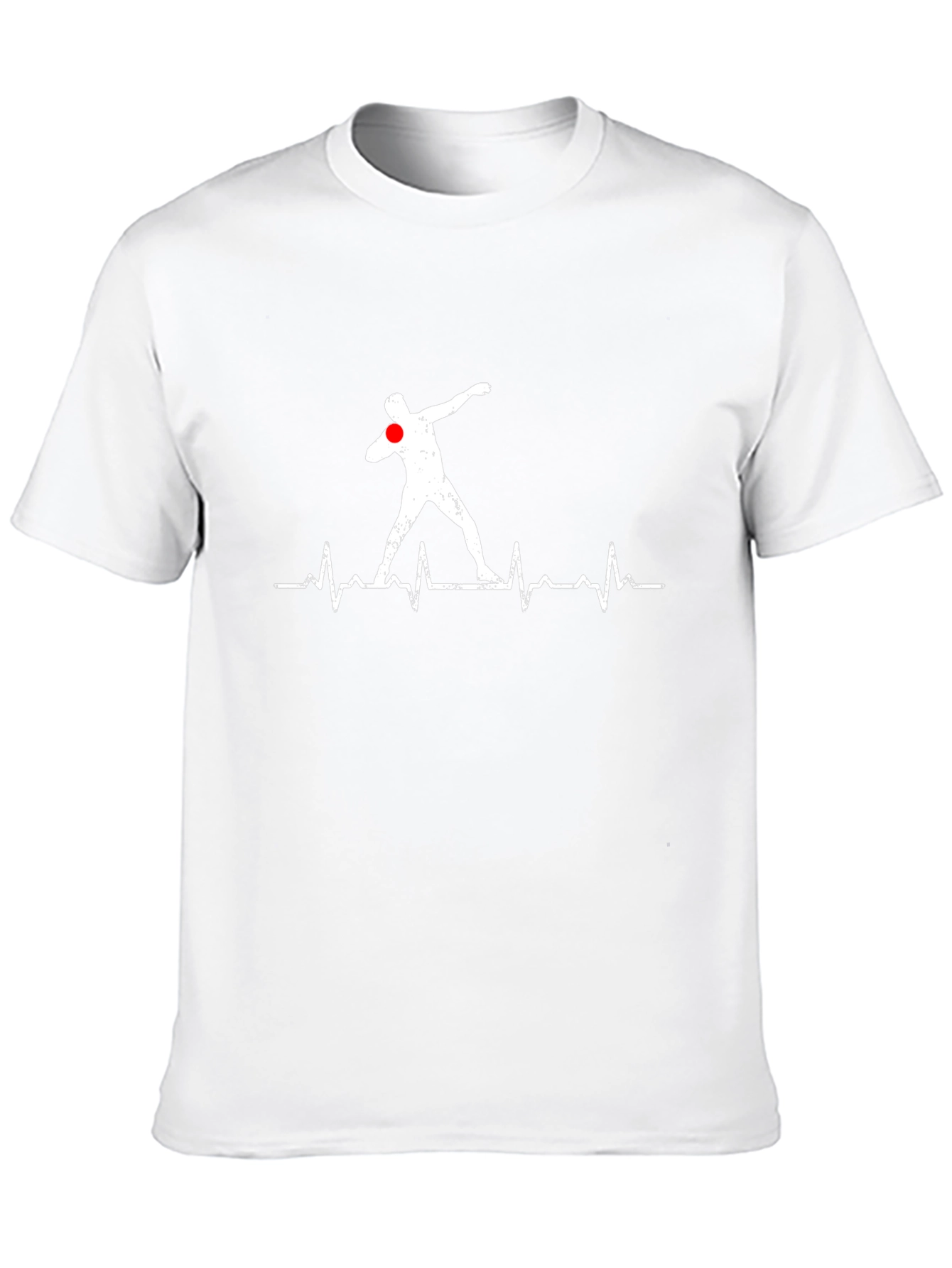 Shot Put Heartbeat T-Shirt - Black