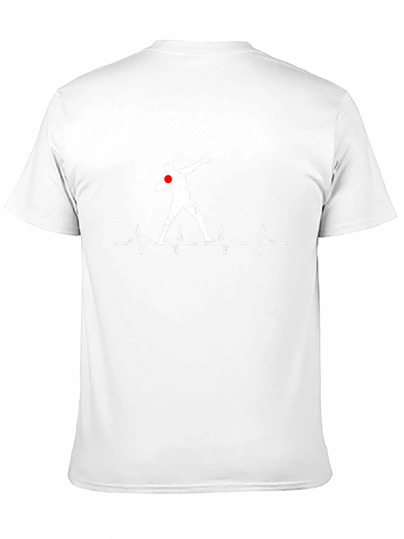 Shot Put Heartbeat T-Shirt - Black