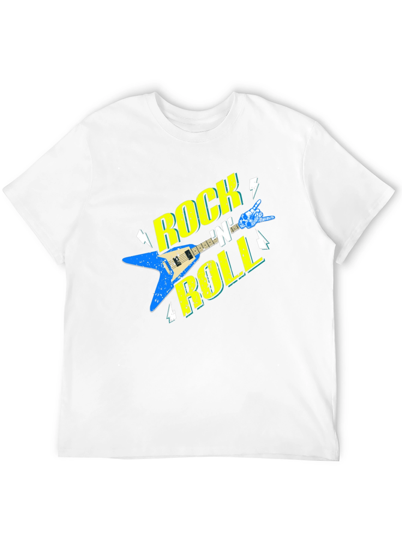 Rock N Roll Music Graphic T-Shirt