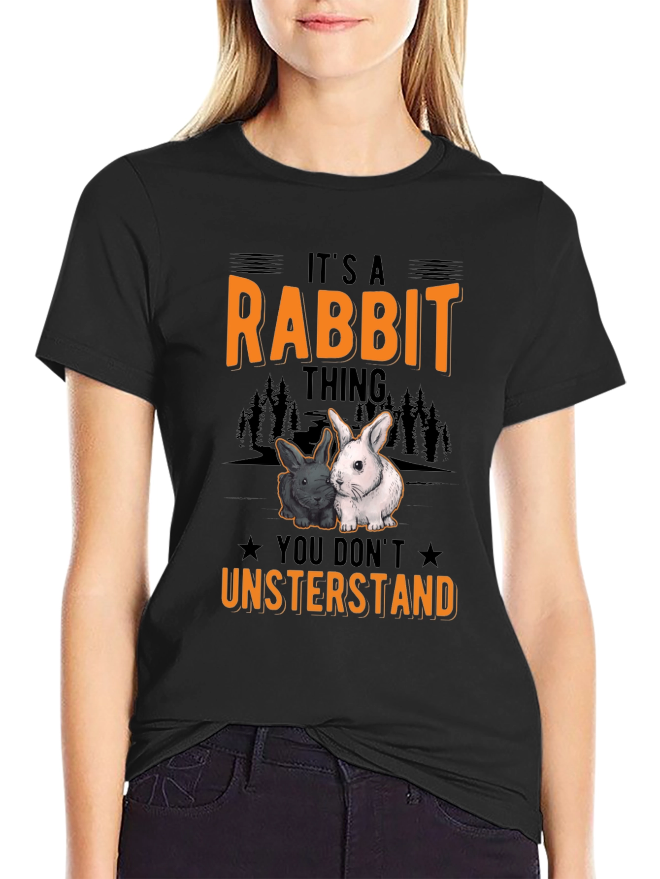 Rabbit Thing T-Shirt - Cute Bunny Tee