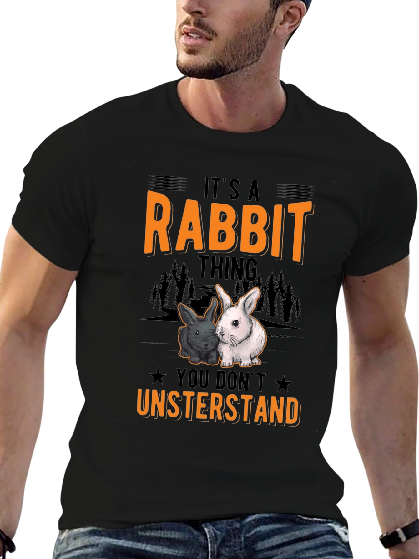 Rabbit Thing T-Shirt - Cute Bunny Tee