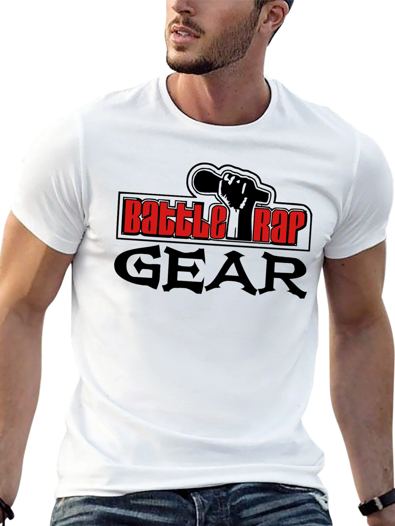 Battle Rap Gear T-Shirt - Black Graphic Tee