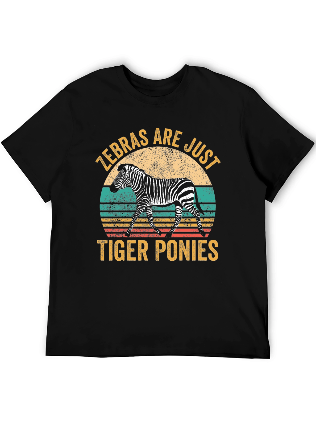 Zebras Are Just Tiger Ponies Graphic Tee
