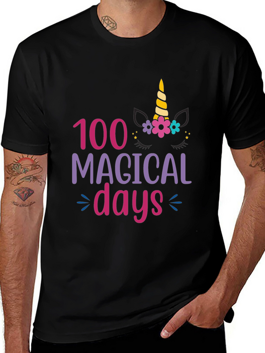 100 Magical Days Unicorn T-Shirt