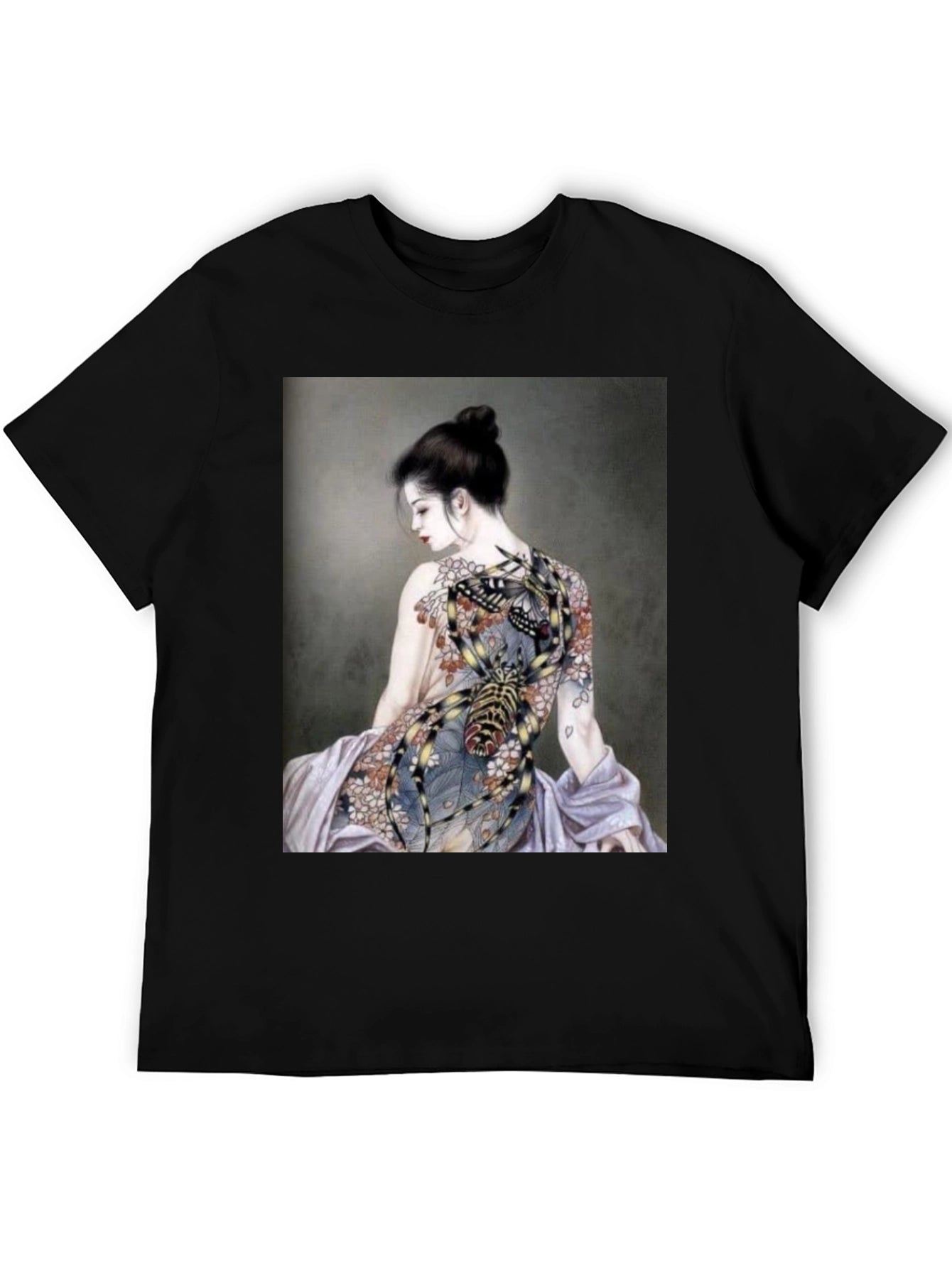 Spider Tattoo Black T-Shirt