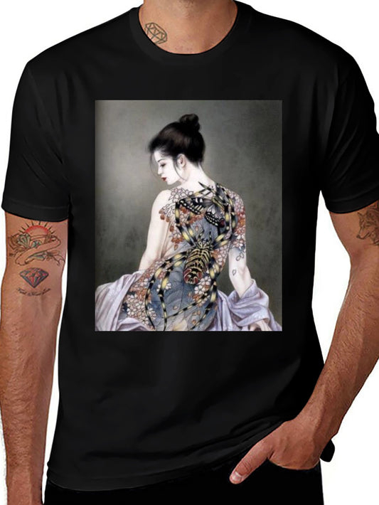 Spider Tattoo Black T-Shirt
