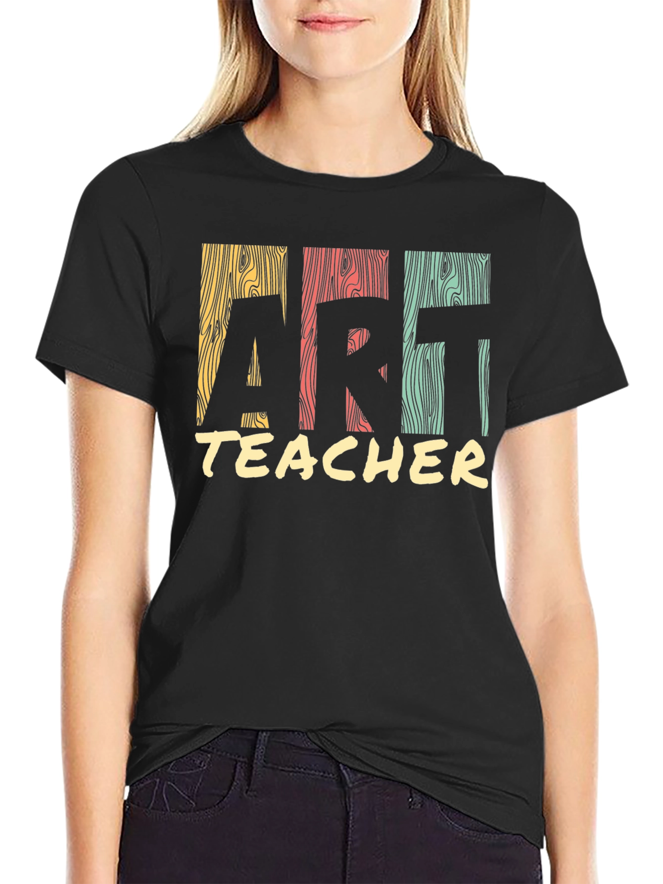 Art Teacher Retro Graphic T-Shirt