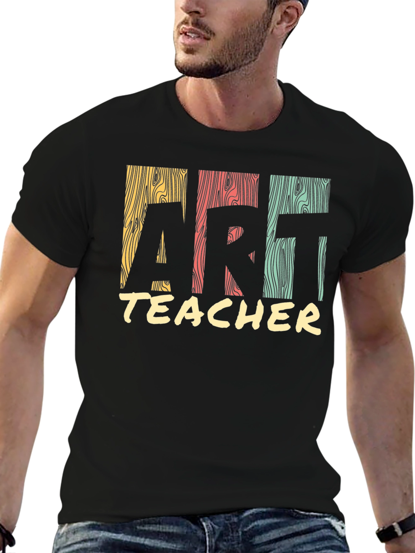 Art Teacher Retro Graphic T-Shirt